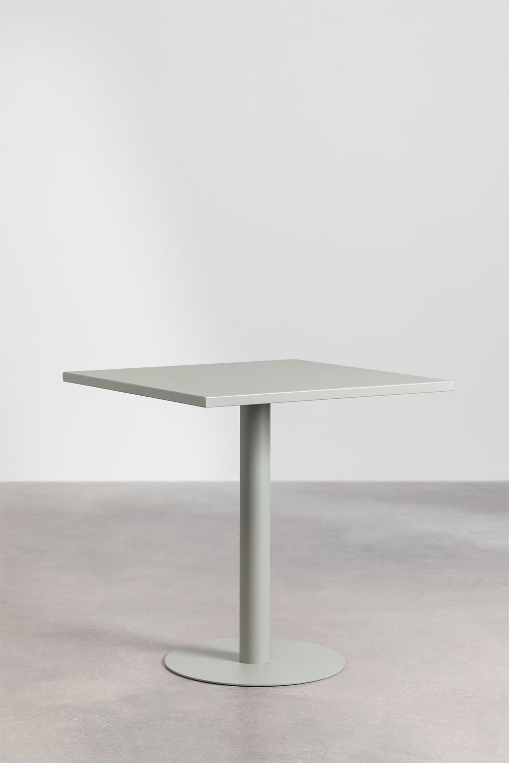 Sklum Conjunto De Mesa Quadrada 70x70 Cm E 2 Cadeiras De Jardim Mizzi
