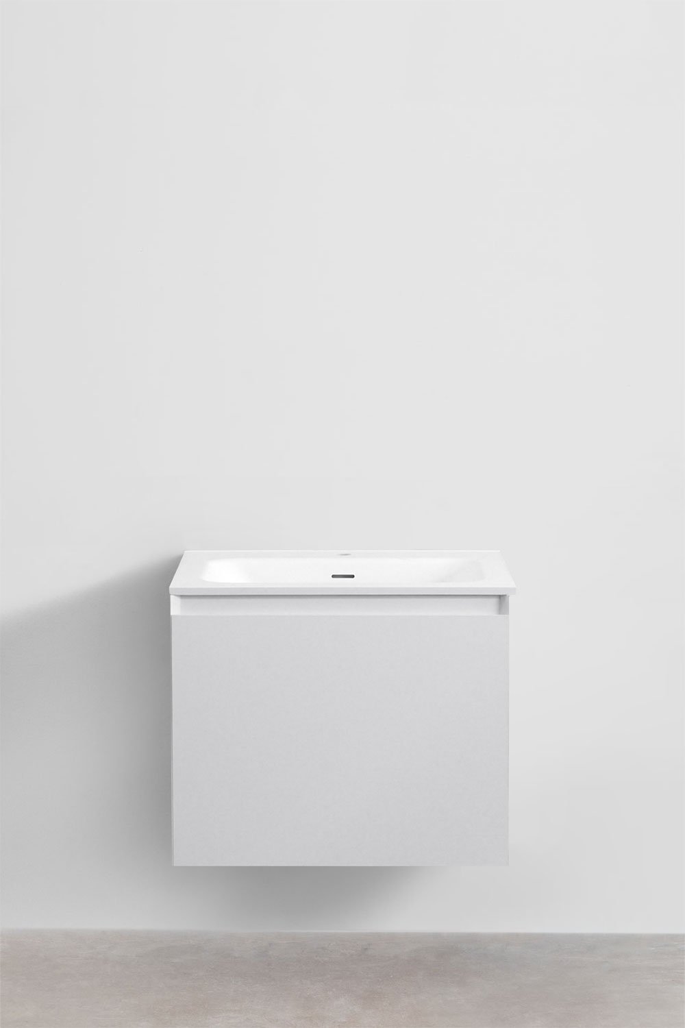Sklum Conjunto De Mueble De Baño En Madera Con Lavabo Integrado Macrae