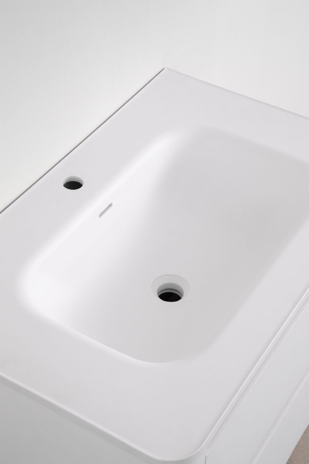 Sklum Conjunto De Mueble De Baño En Madera Con Lavabo Integrado Y Espejo Egerton