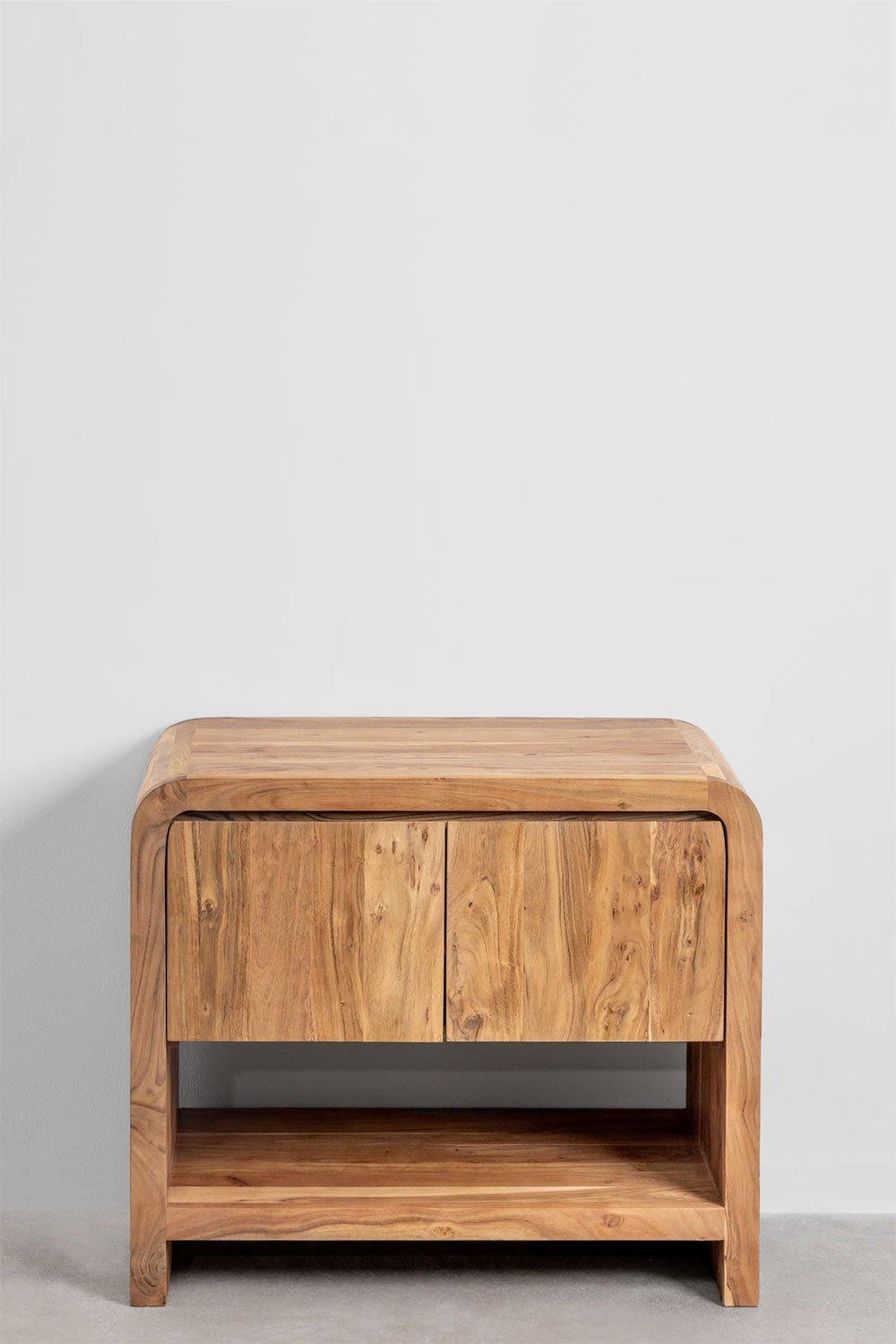 Sklum Conjunto De Mueble De Baño En Madera De Acacia Vacry