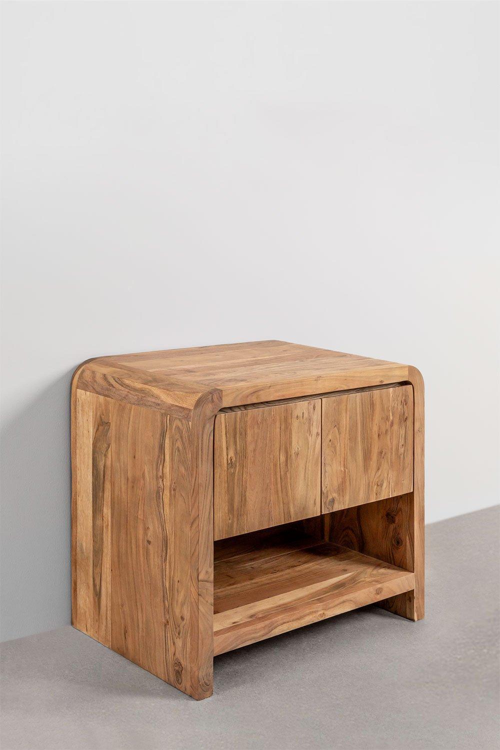 Sklum Conjunto De Mueble De Baño En Madera De Acacia Vacry