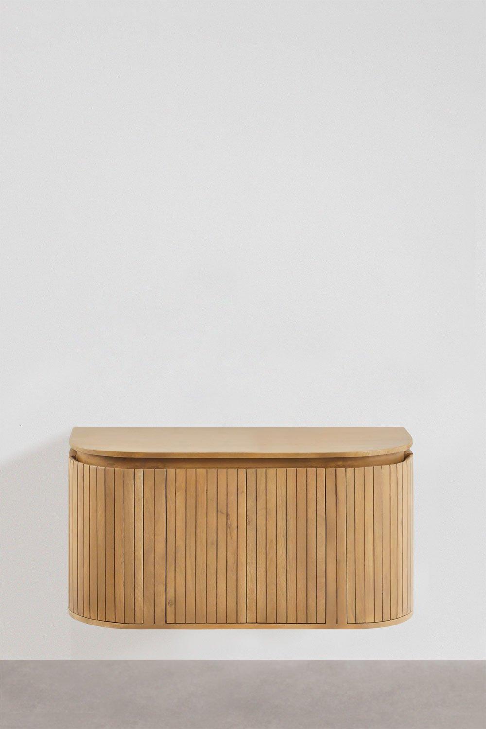 sklum Conjunto de mueble de baño en madera de mango Analis