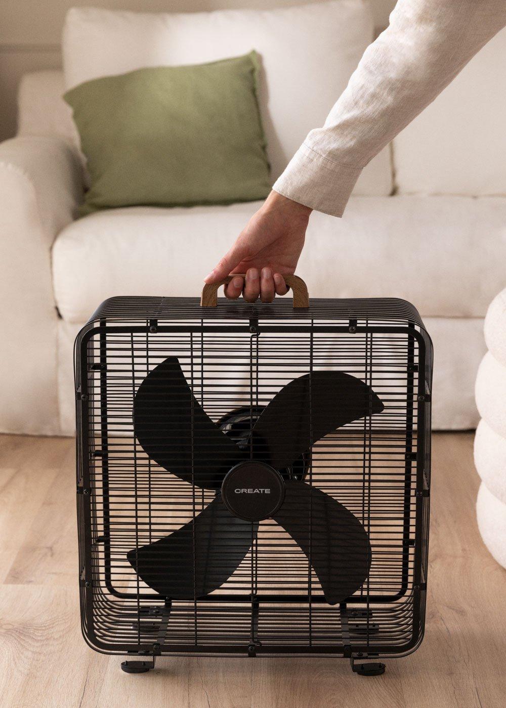Sklum CREATE - AIR FLOOR BOX - Ventilador Industrial De Suelo 90W
