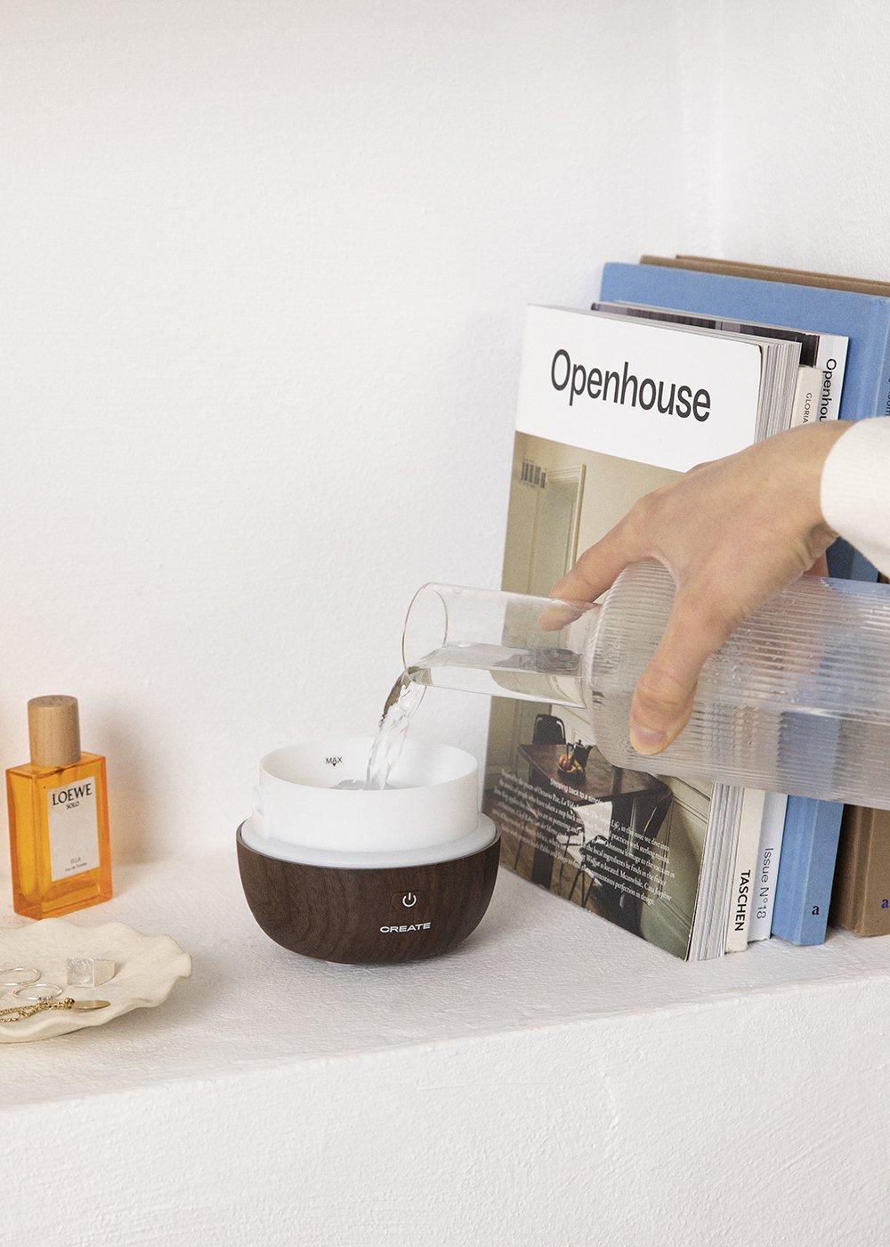 Sklum CREATE - AROMA STUDIO - Diffuseur D’arômes Humidificateur Et éclairage LED