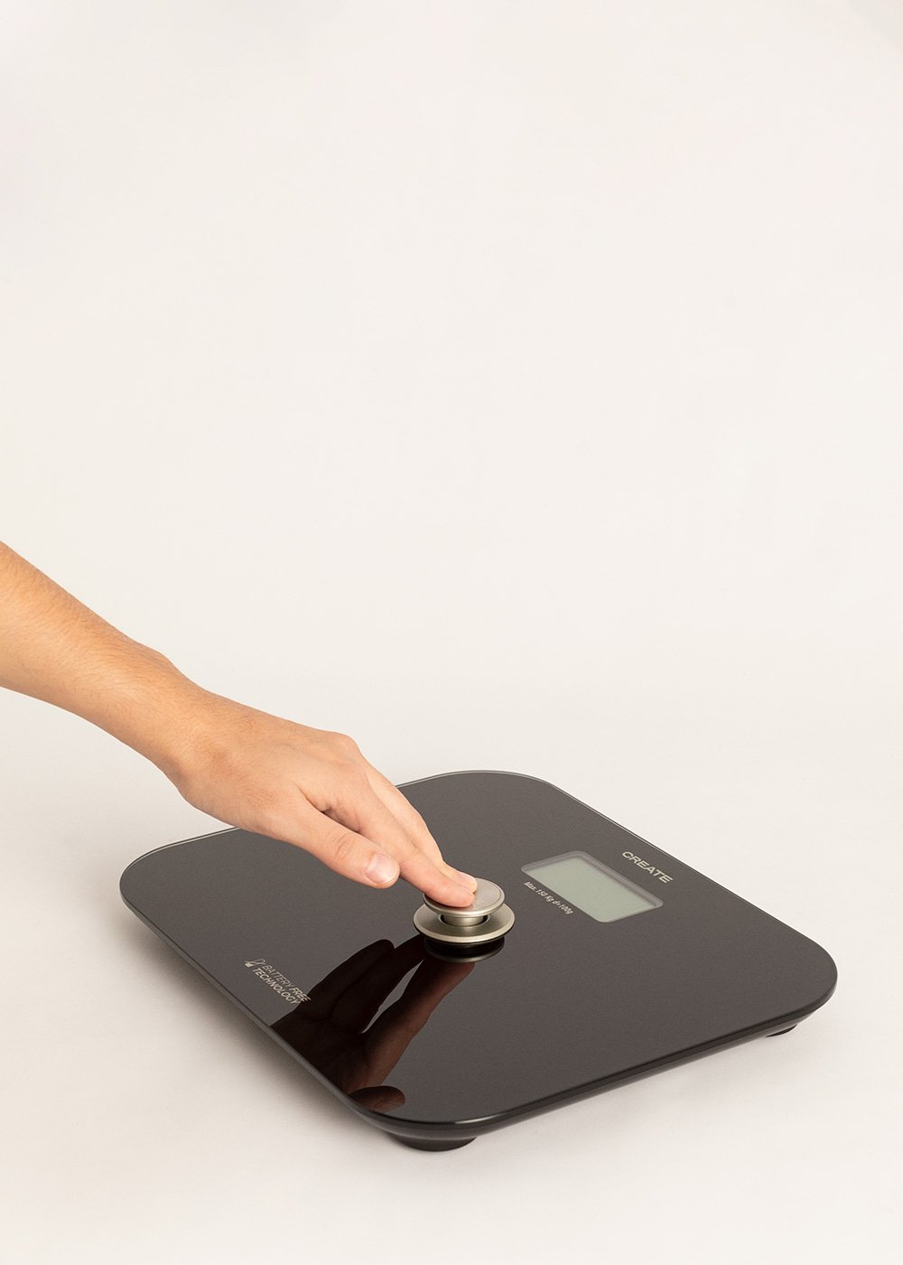 Sklum CREATE - BALANCE BODY ECO - Báscula De Baño Digital Sin Pilas Ni Batería