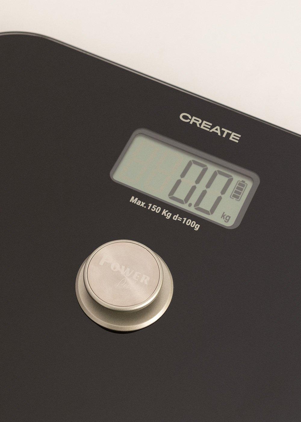Sklum CREATE - BALANCE BODY ECO - Báscula De Baño Digital Sin Pilas Ni Batería