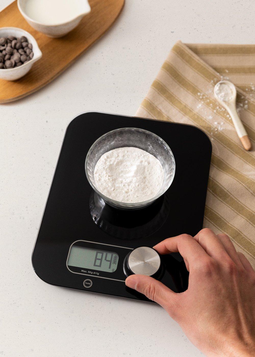 Sklum CREATE - BALANCE FOOD ECO - Báscula De Cocina Sin Pilas