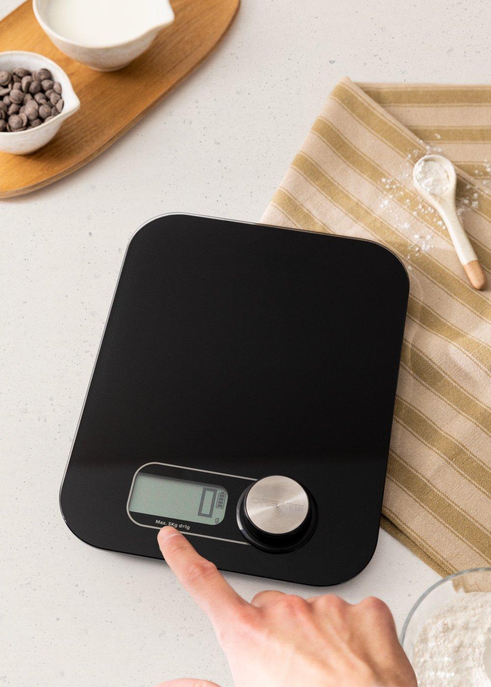 Sklum CREATE - BALANCE FOOD ECO - Báscula De Cocina Sin Pilas