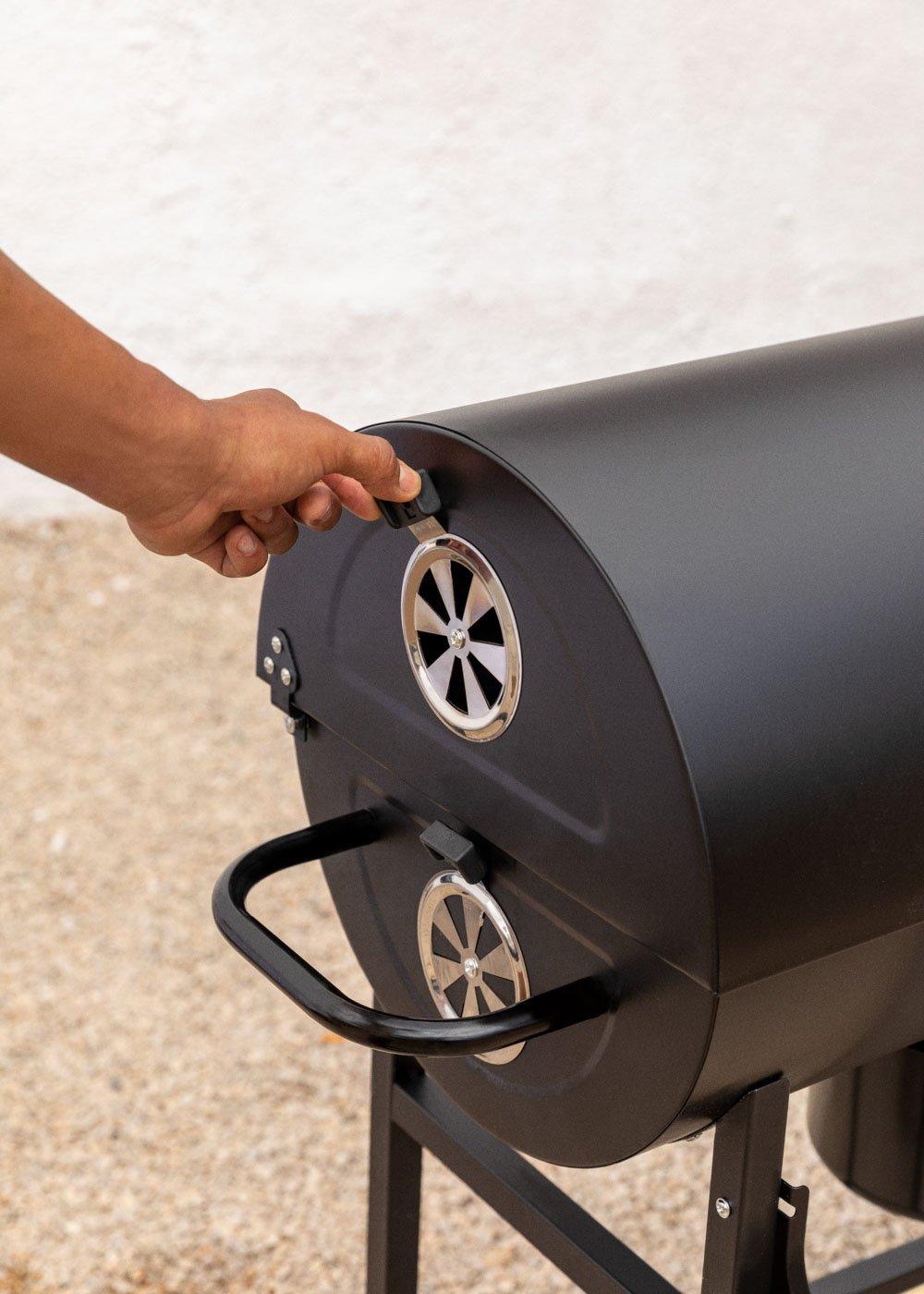 Sklum CREATE - BBQ SMOKEY - Barbacoa Ahumadora De Carbón Con Ruedas