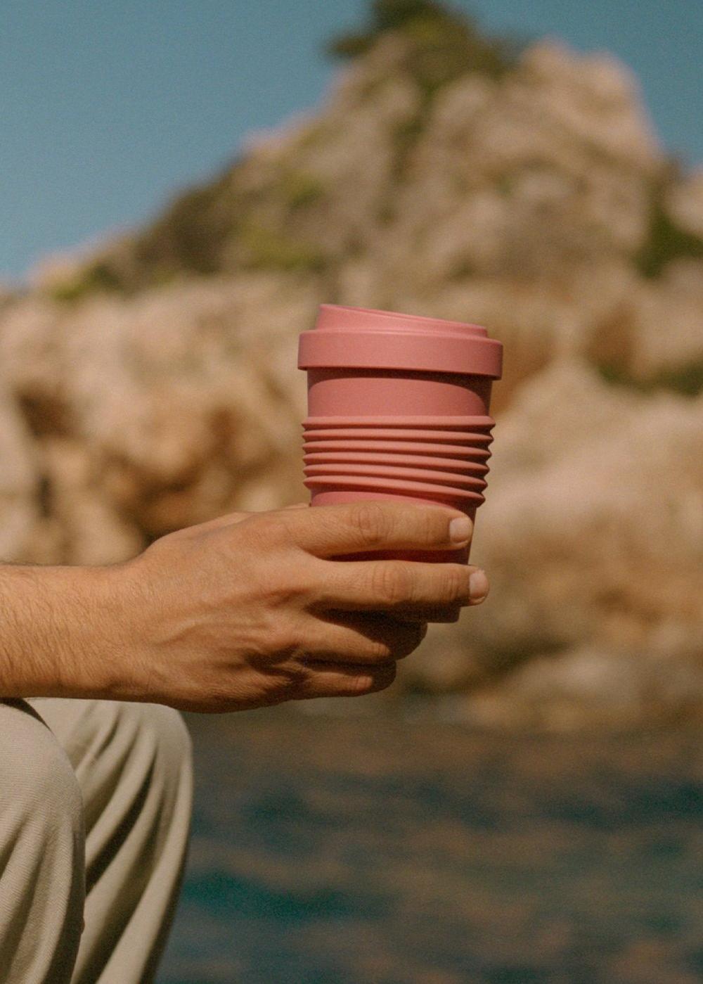 sklum CREATE - KITCHENWARE OUTDOOR ECO - Vaso con tapa para café de material reciclado