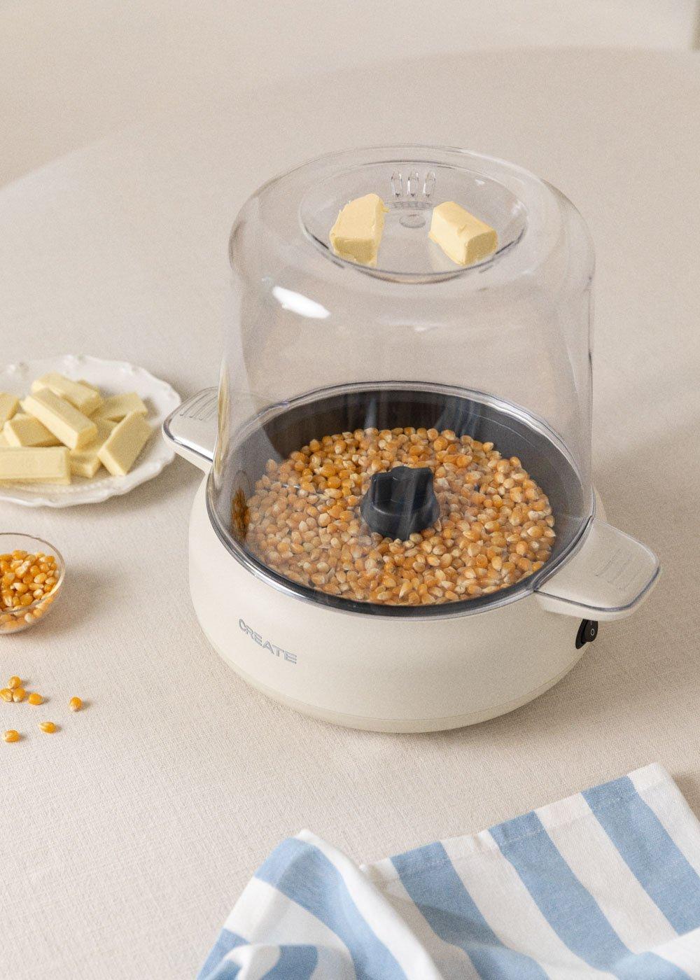 Sklum CREATE - POPCORN MAKER STUDIO - Maszyna Do Popcornu Z Topielnikiem Masla
