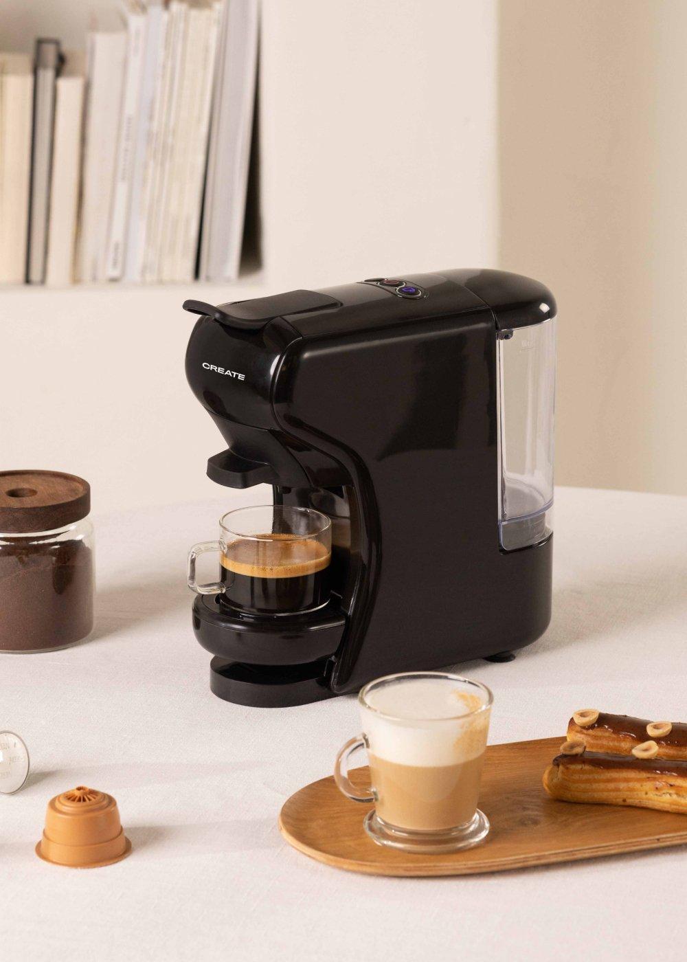 sklum CREATE - POTTS - Cafetera Multicápsula Express y Café Molido