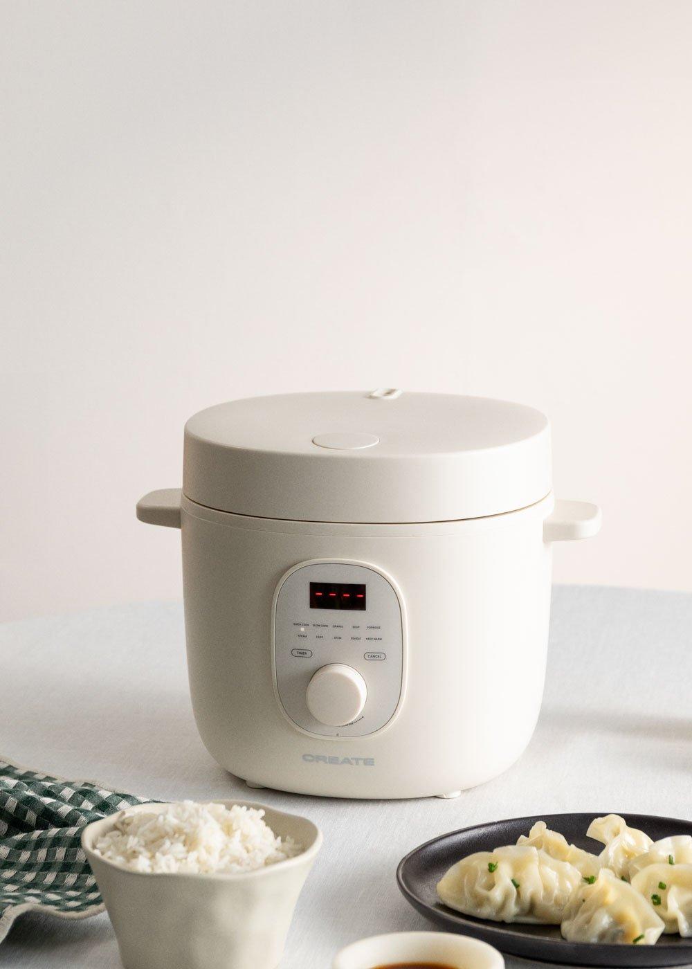 sklum CREATE - RICE COOKER STUDIO - Cuisseur à riz électrique 2L avec panier vapeur