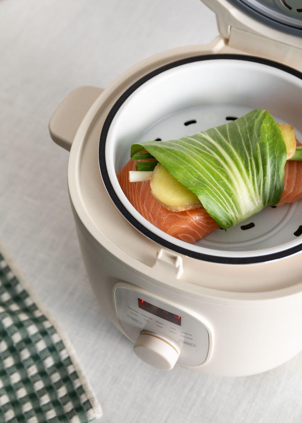 Sklum CREATE - RICE COOKER STUDIO - Panela Elétrica De Arroz 2L Com Cesto Para Vapor