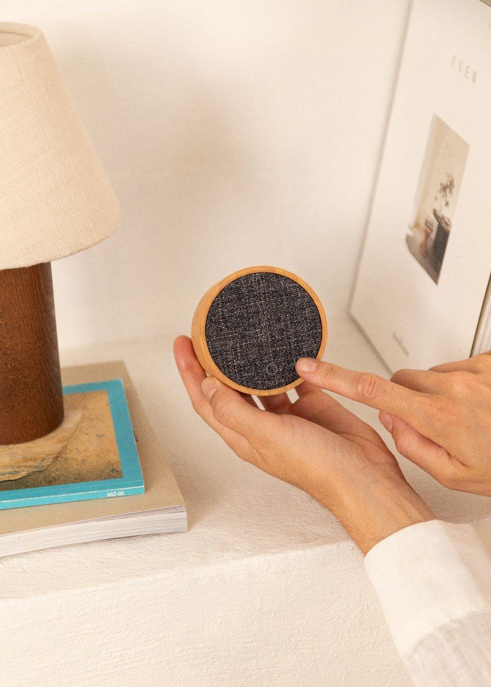 Sklum CREATE - SPEAKER MINI BAMBOO - Altavoz Bluetooth De Bambú