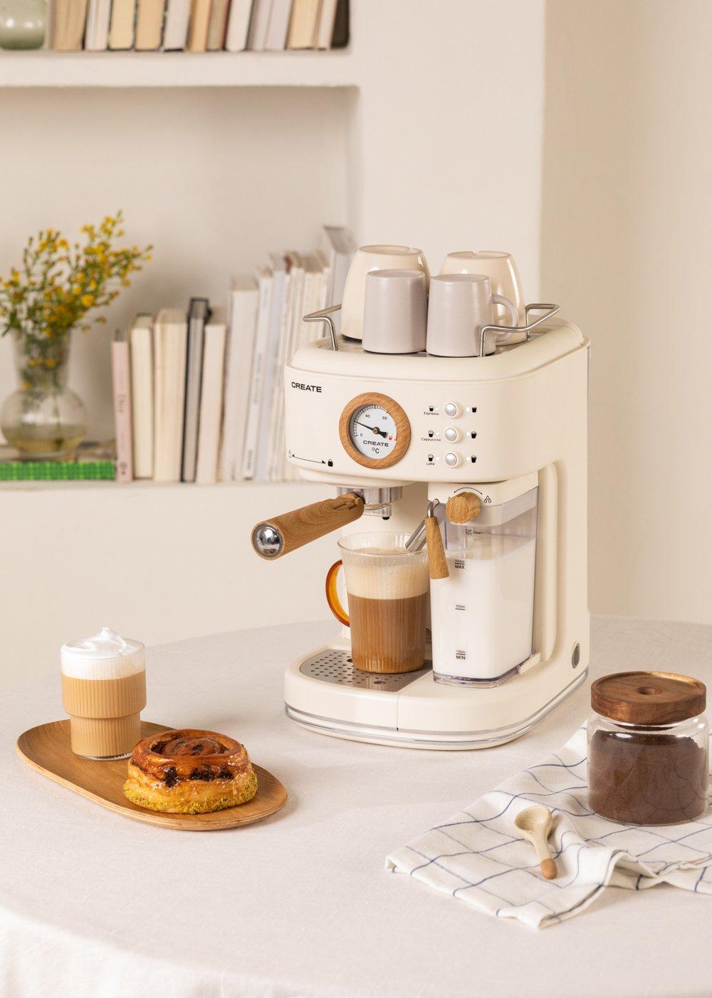 Sklum CREATE - THERA RETRO PRO - Máquina De Café Expresso Semiautomática De 20 Bar