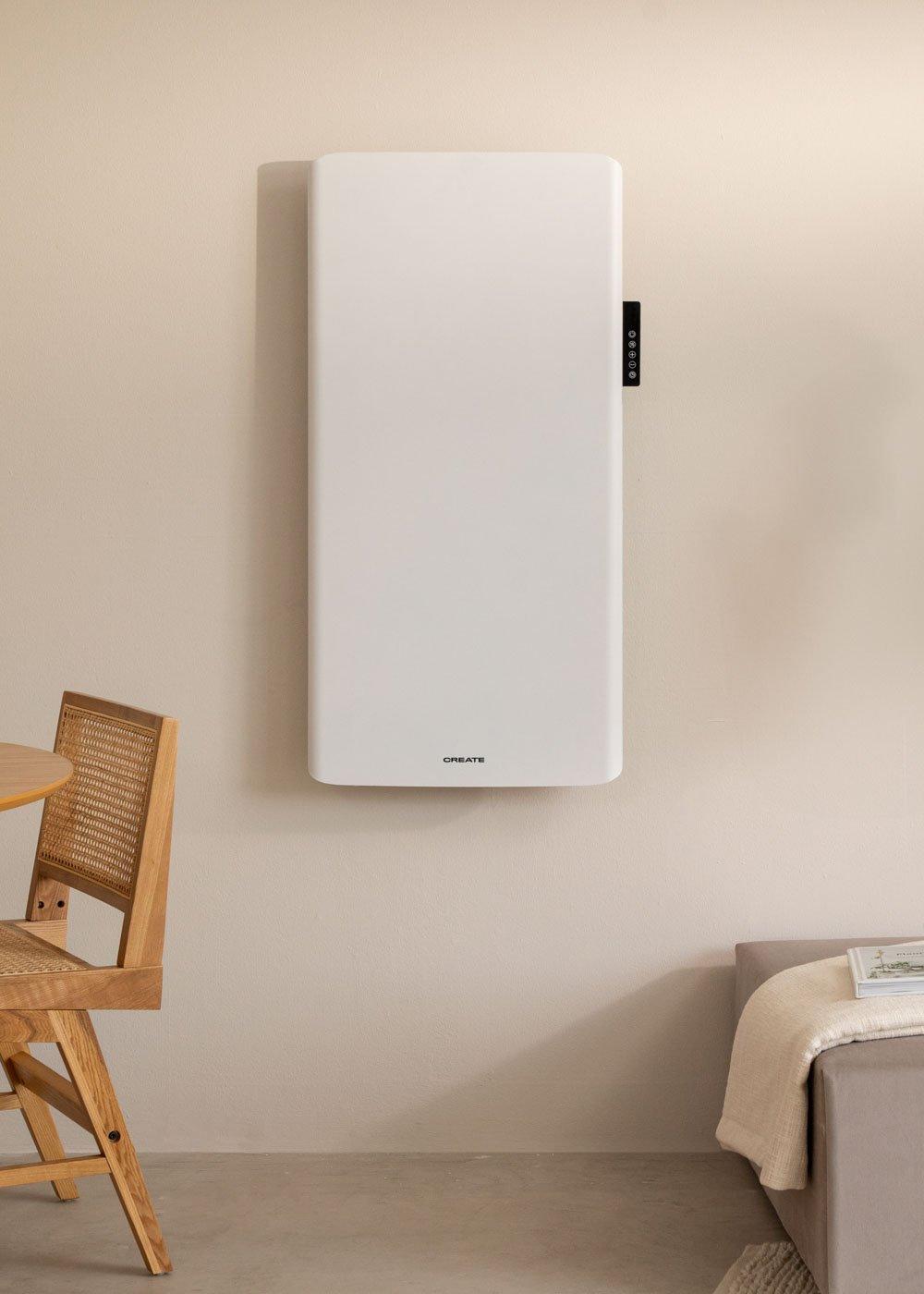 sklum CREATE - WARM CLEAR - Convector eléctrico de pared con Wifi