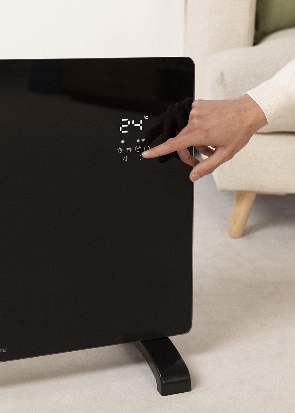 Sklum CREATE - WARM CRYSTAL 1500W - Convector Eléctrico De Cristal Con WiFi