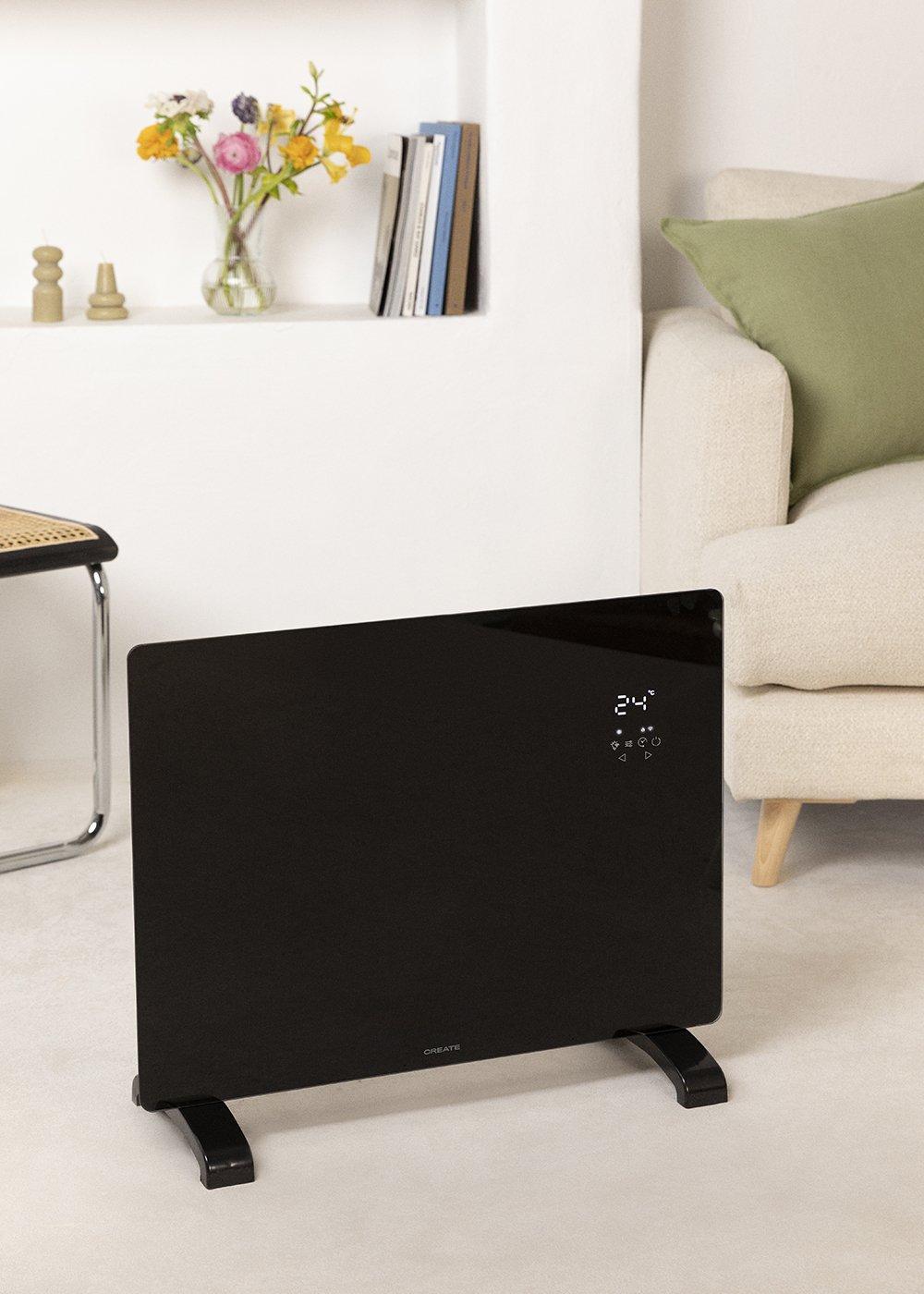 sklum CREATE - WARM CRYSTAL 1500W - Convector Eléctrico de Cristal con WiFi