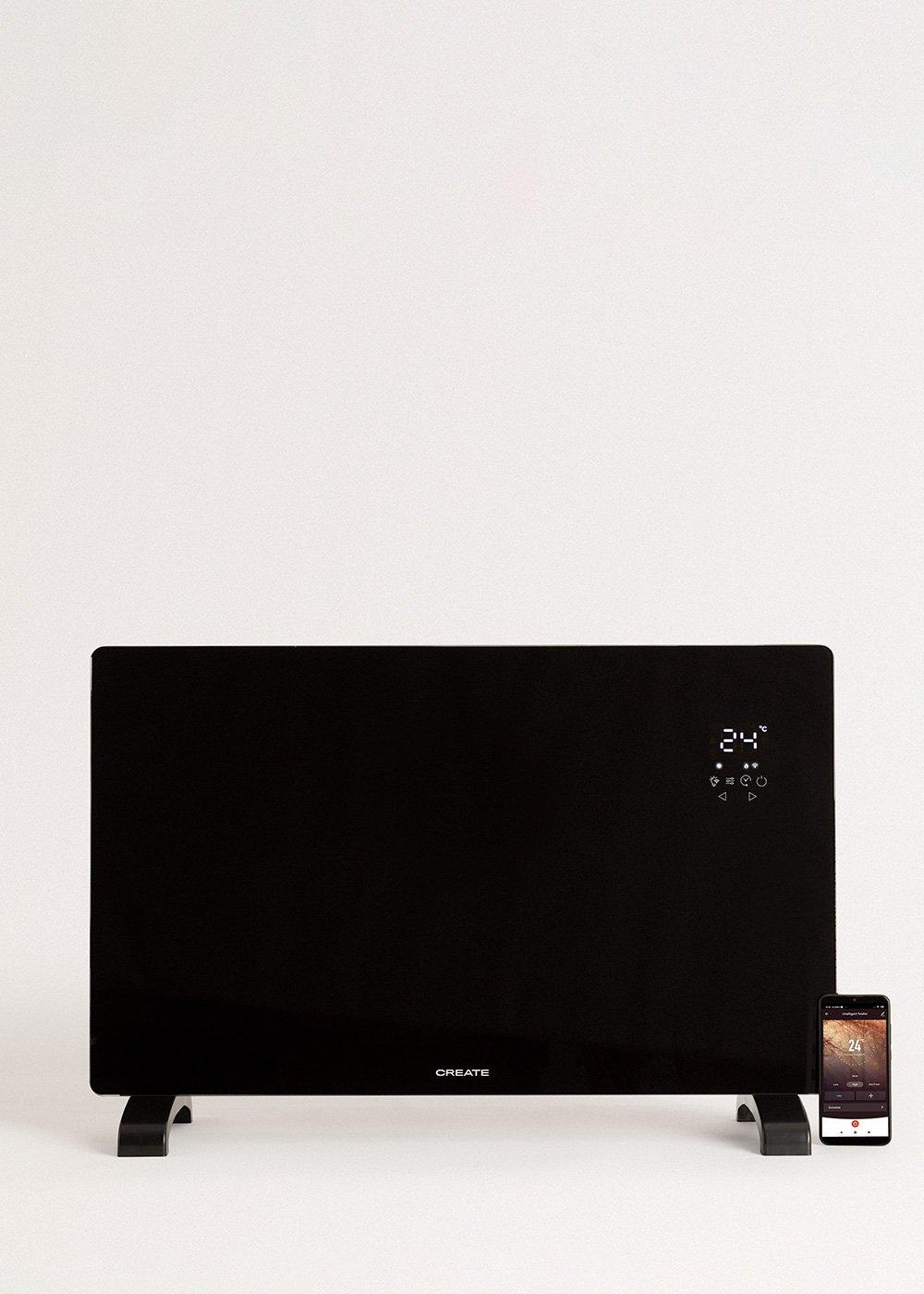 Sklum CREATE - WARM CRYSTAL 2500W - Convector Eléctrico De Cristal Con WiFi