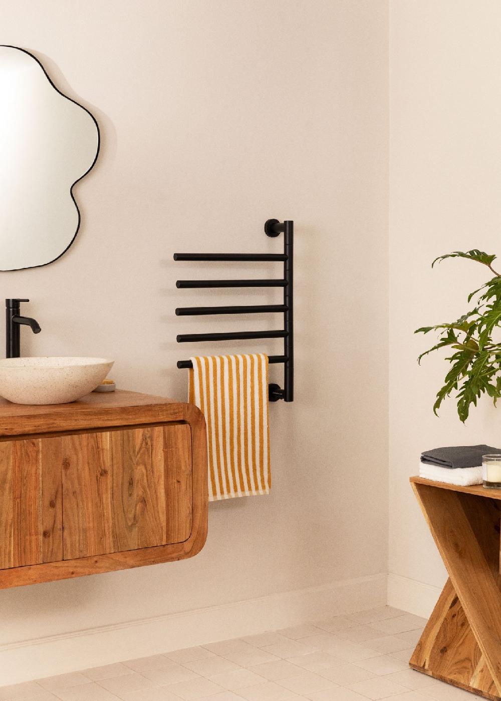 sklum CREATE - WARM TOWEL MINIMAL - Toallero eléctrico con barras giratorias 180º