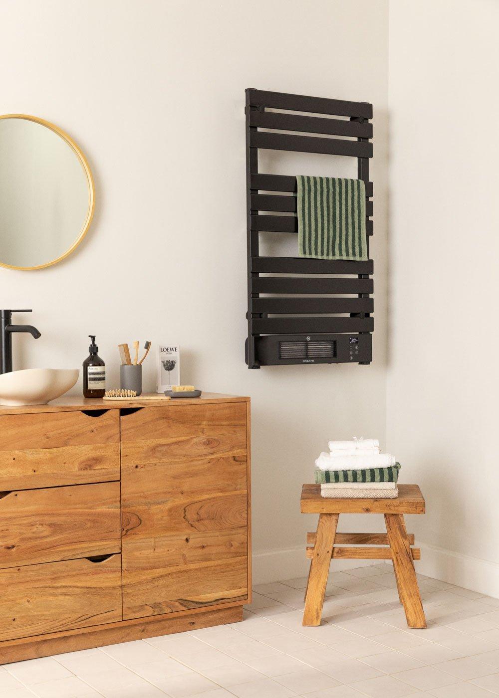 Sklum CREATE - WARM TOWEL PRO - Elektryczny Grzejnik-wieszak Ze Sterowaniem Wi-Fi 1500W