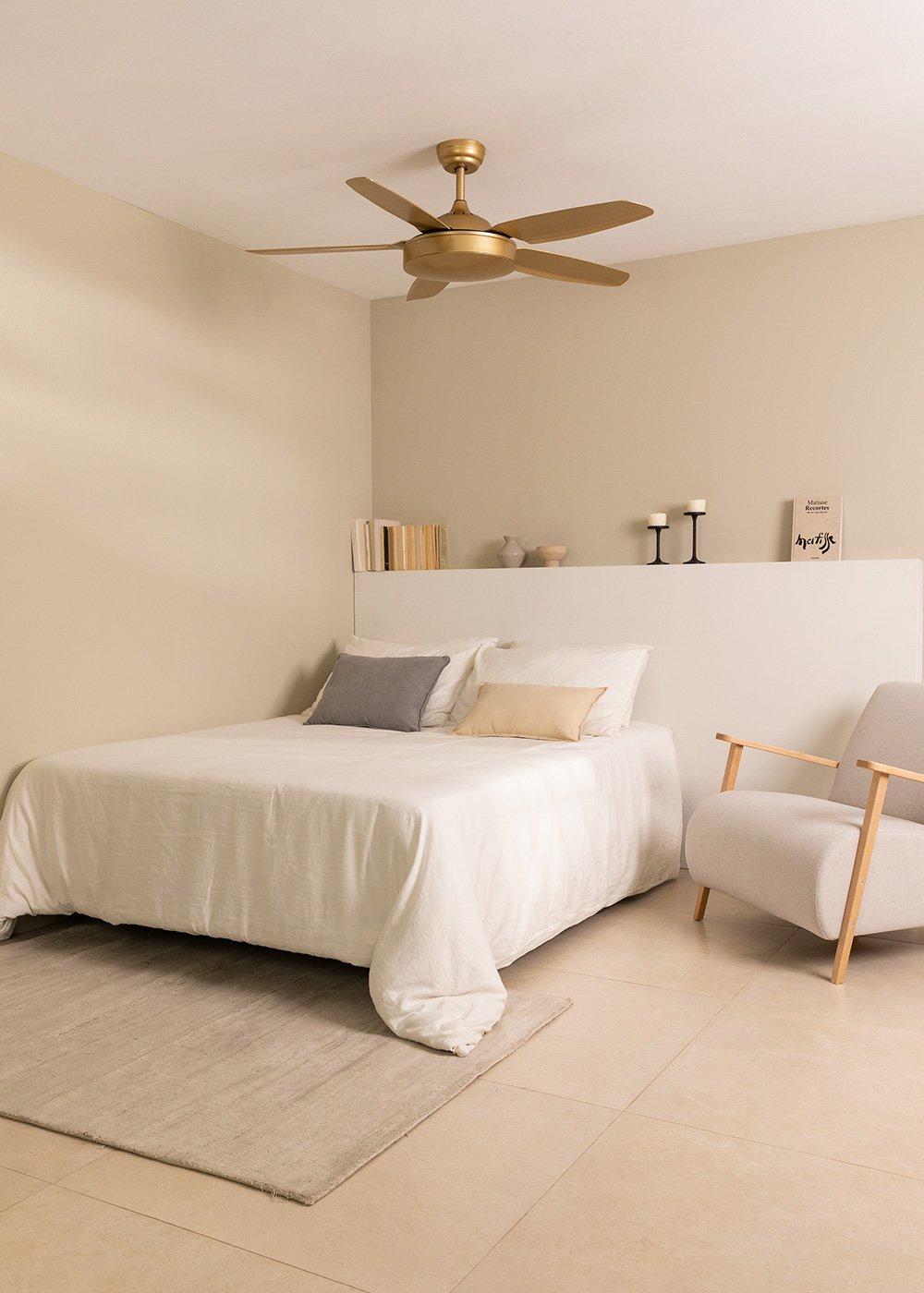 sklum CREATE - WIND FLAT - Ventilador techo 40W silencioso Ø132 cm