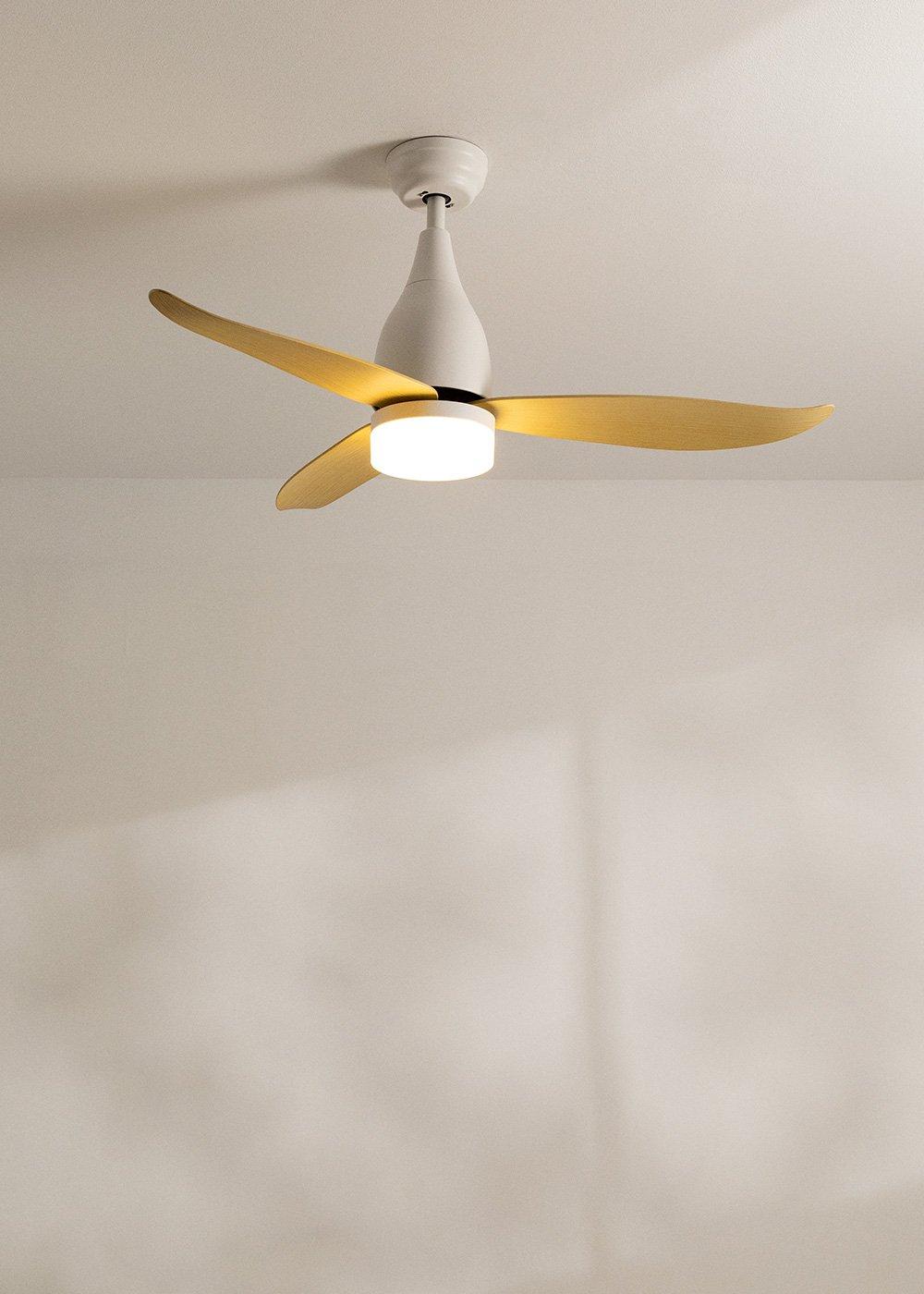 Sklum CREATE - WIND HELIX - Ventilador De Techo 40W Silencioso Ø112 Cm