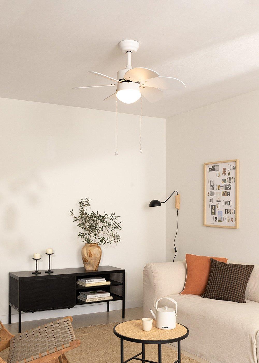 sklum CREATE - WINDLIGHT EASY - Ventoinha de Teto 53W Silencioso Ø86 cm
