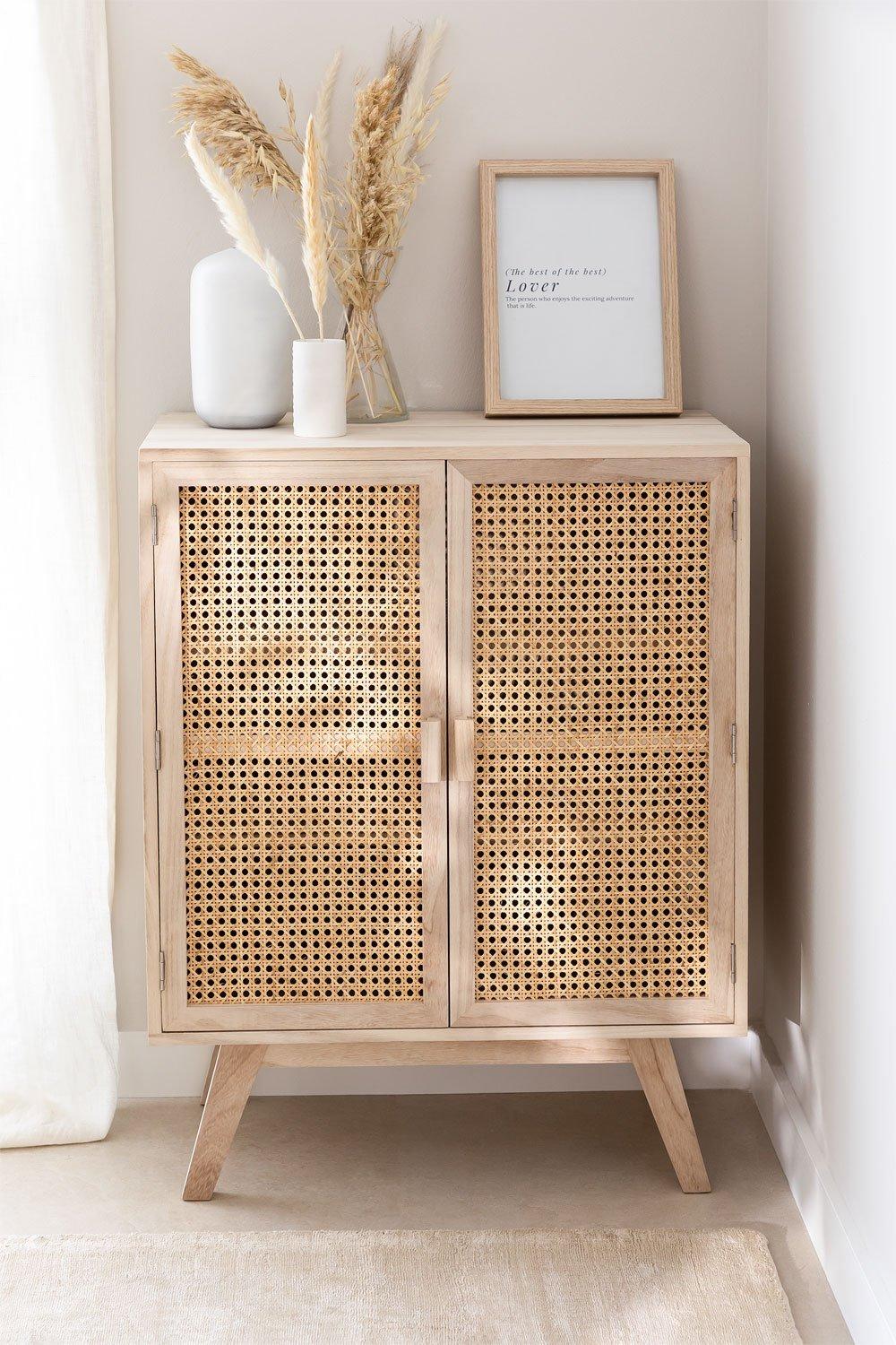 sklum Credenza in legno con 2 ante in legno Ralik Design