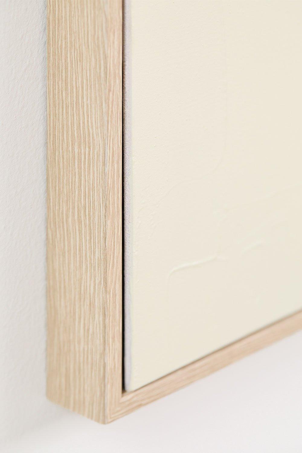 Sklum Cuadro Decorativo 100x120 Cm Con Relieve Eines