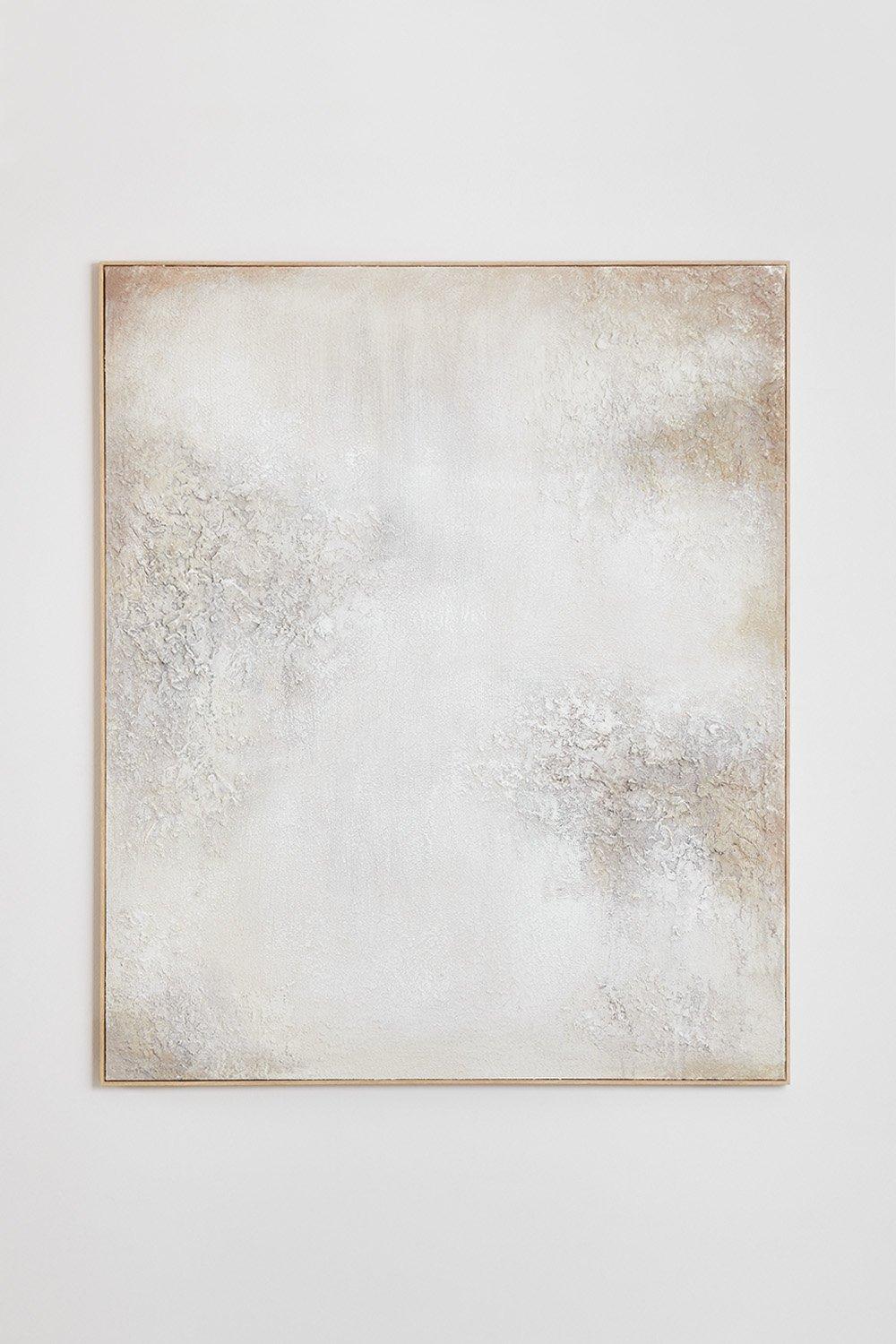 Sklum Cuadro Decorativo Con Textura De Escayola (100x120 Cm) Bestue