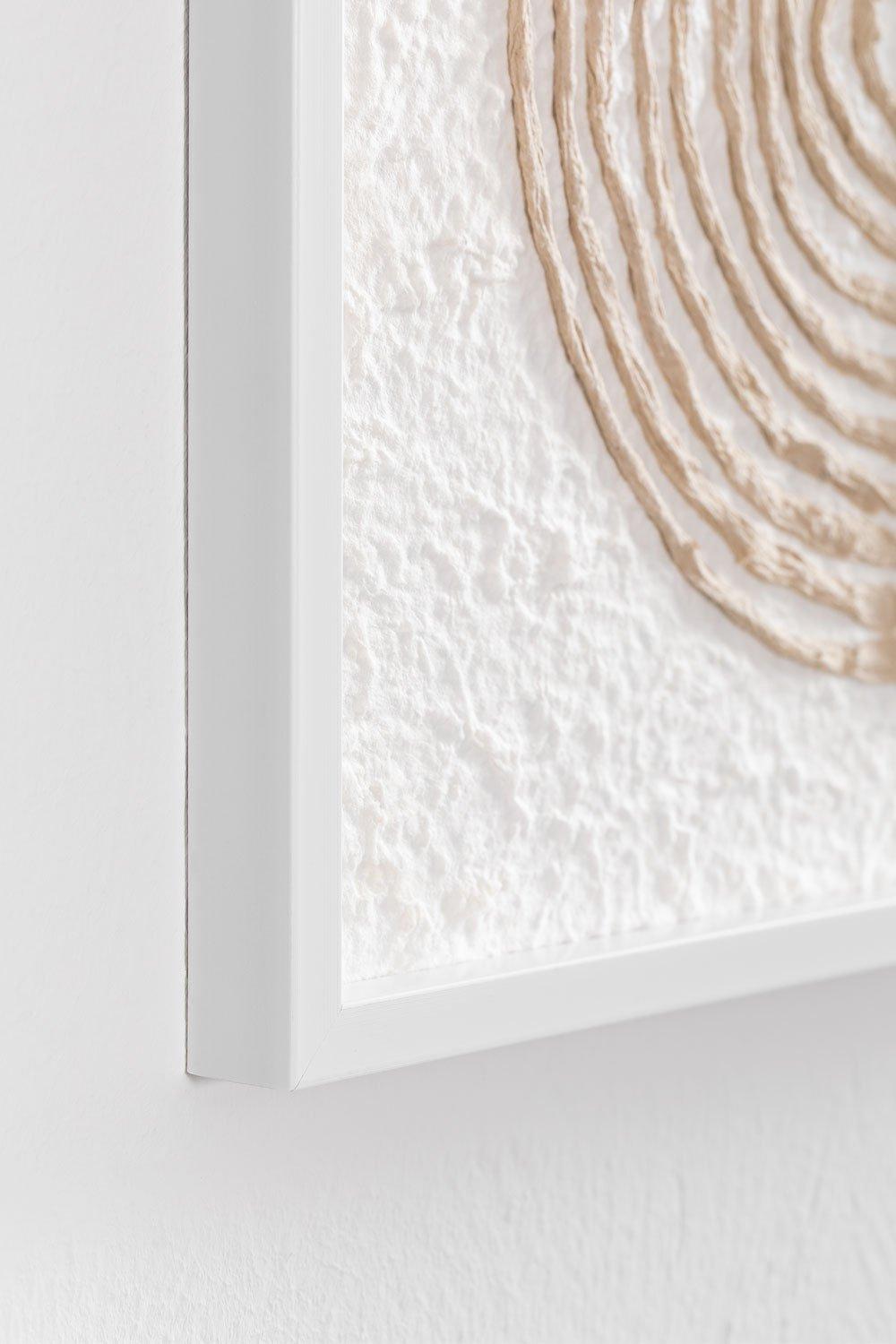 Sklum Cuadro Decorativo En Relieve (40x60 Cm) Salander