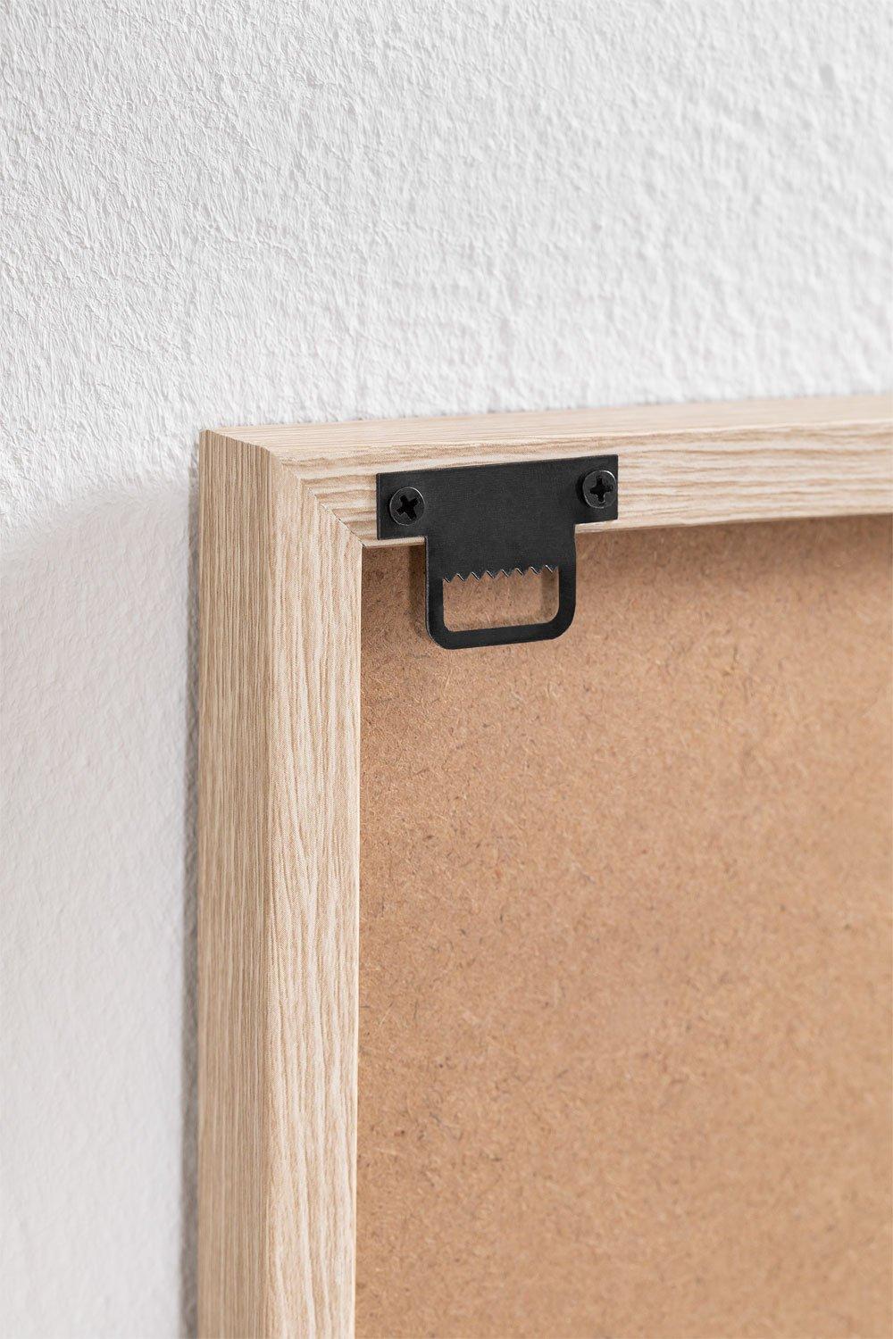 Sklum Cuadro Decorativo En Relieve (40x60 Cm) Salander