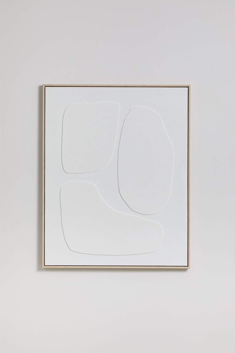 Sklum Cuadro Decorativo Pintado A Mano Con Relieve Helvon