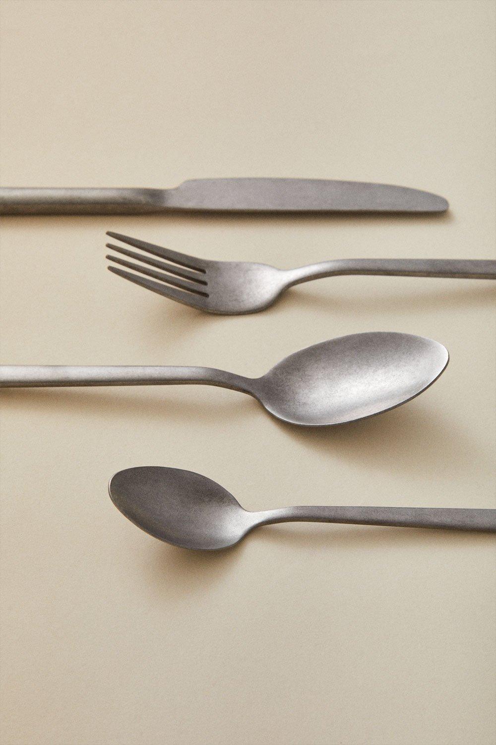 Sklum Cubertería En Acero Inoxidable De 16 Piezas Gibara