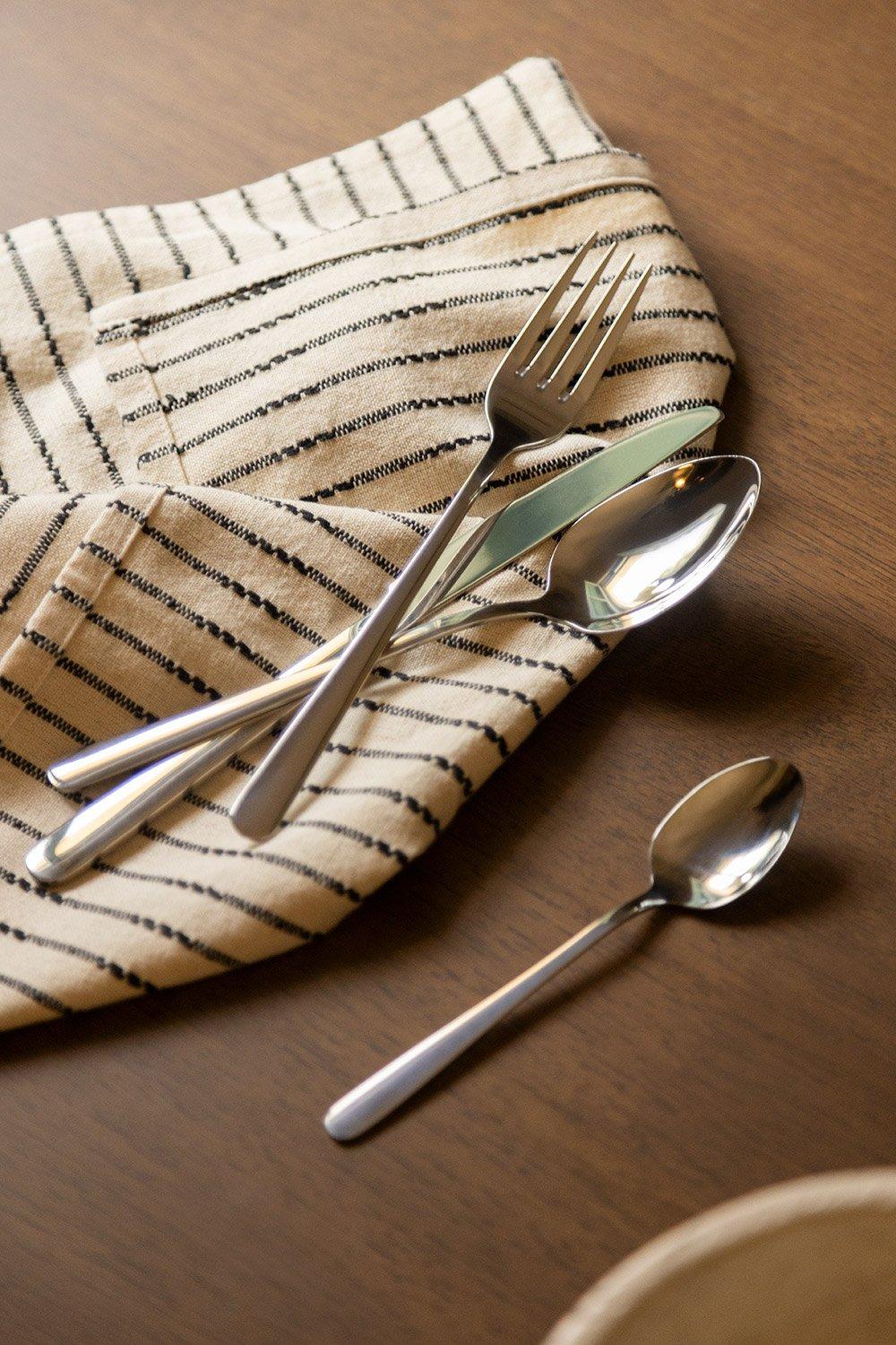 sklum Cubertería en acero inoxidable de 16 piezas Sornia