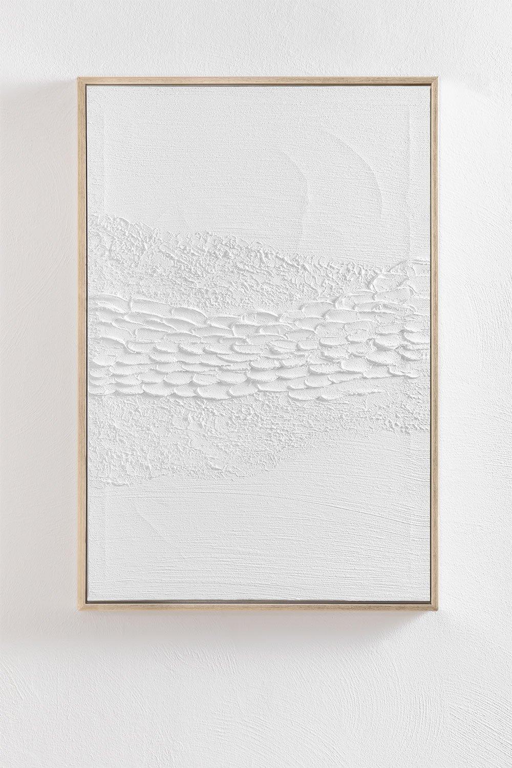 sklum Dekoratives Bild mit Gipsrelief (60x90 cm) Usclat