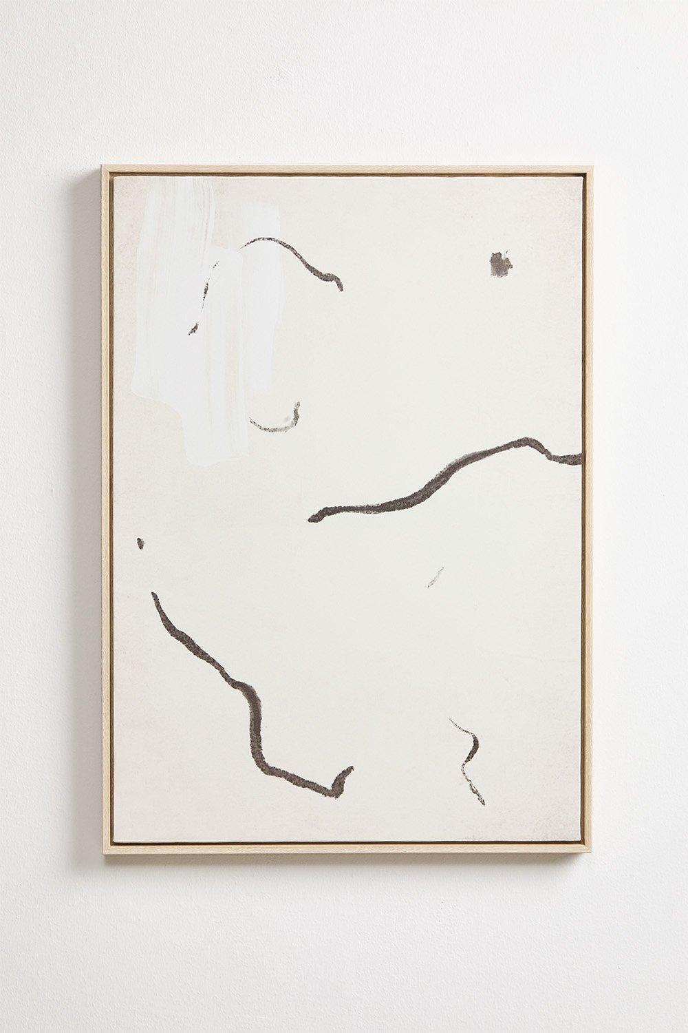 Sklum Dekoratives Gemälde Auf Leinwand (50x70 Cm) Carsen