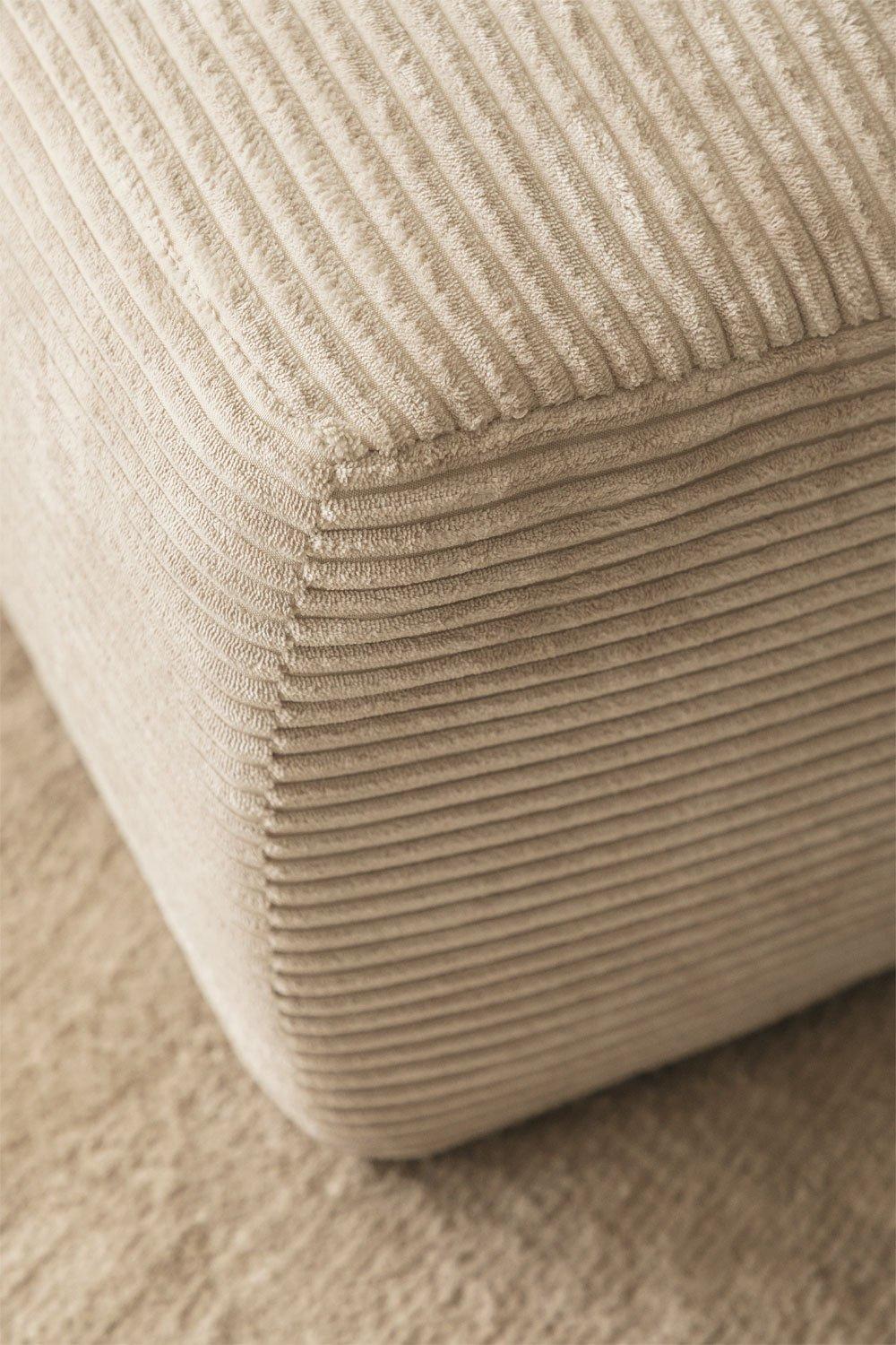 Sklum Dwuczęściowa Modułowa Sofa W Pakowanej Próżniowo Sztruksowej Konstrukcji Temple