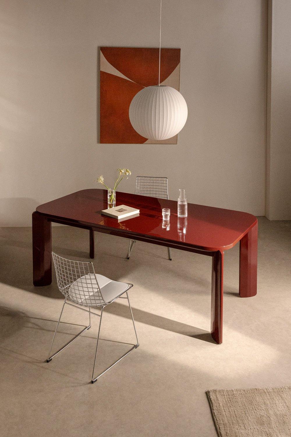sklum Eettafel rechthoekig 200x100 cm in MDF Genève