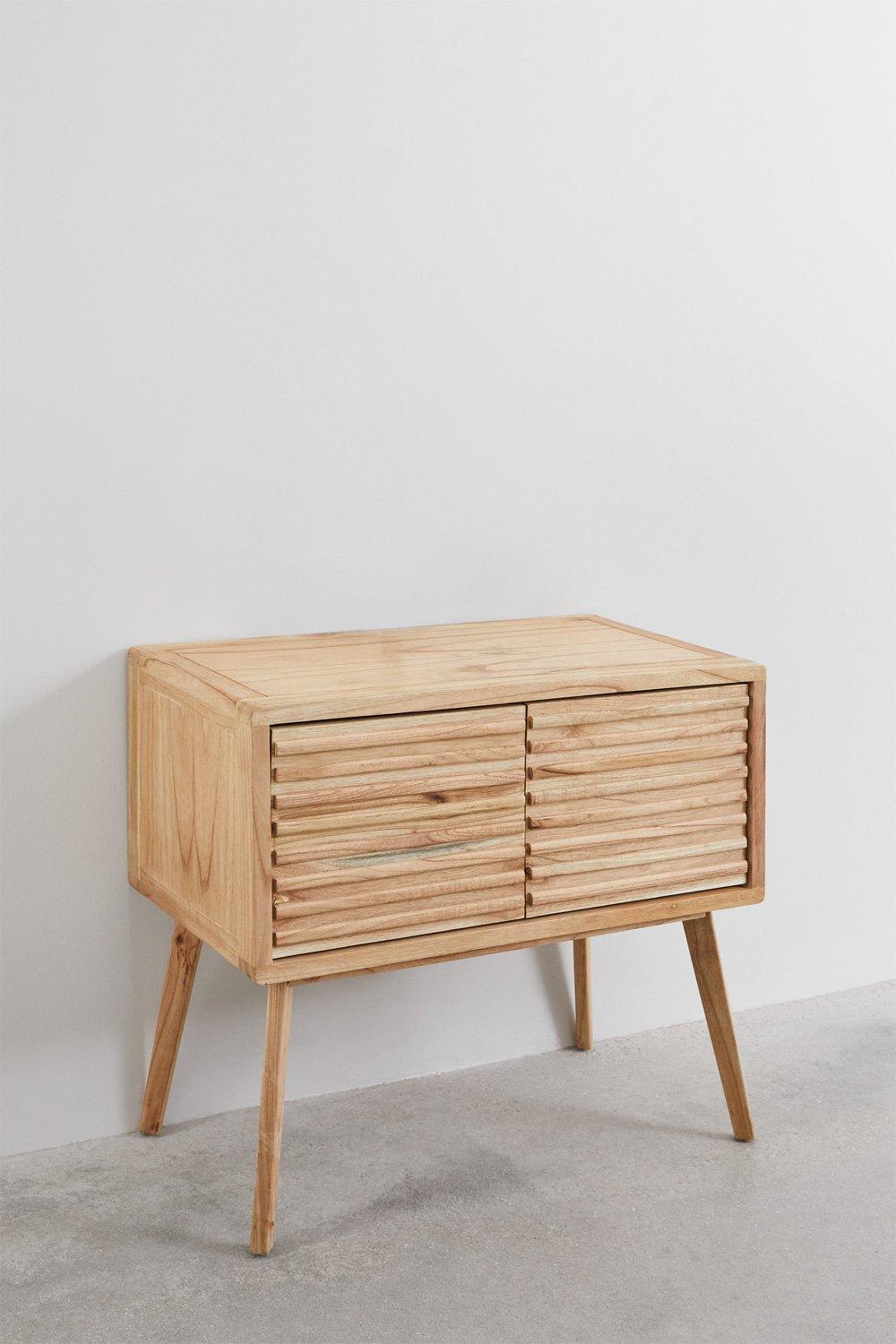 Sklum Ensemble De Meubles De Salle De Bain En Bois Deleyna