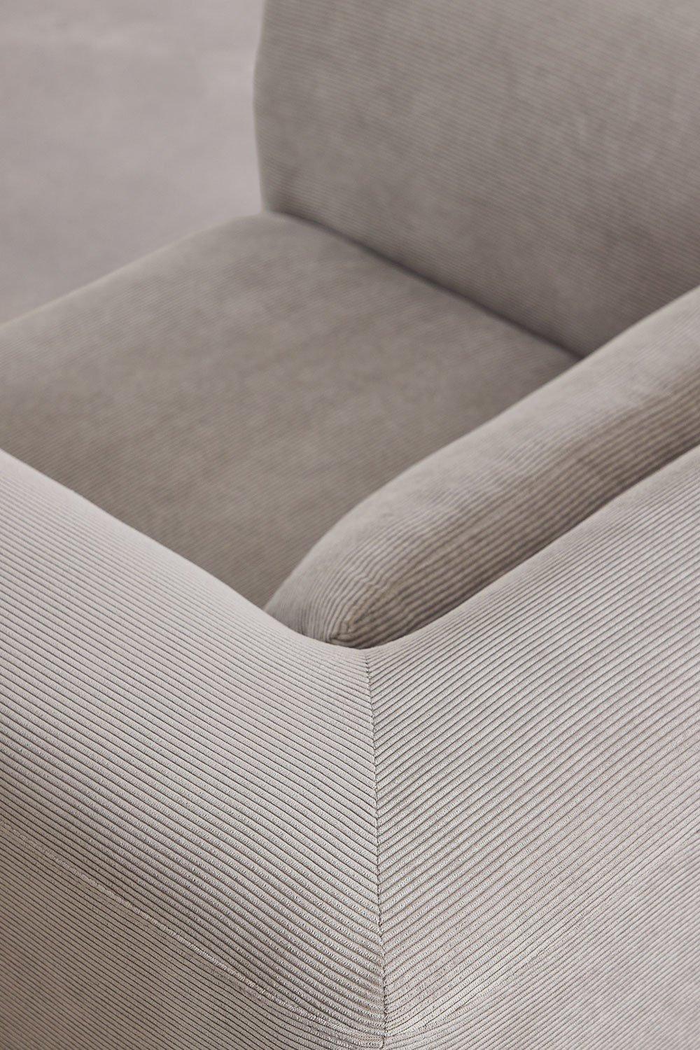 Sklum Ensemble De Salon Avec 2 Fauteuils Et Pouf Fogler