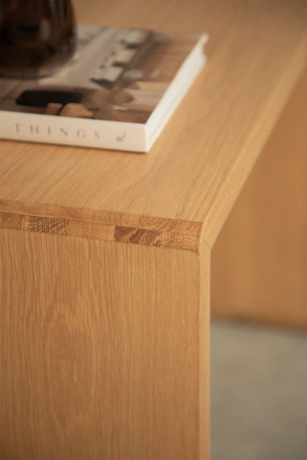 Sklum Escritorio En Madera De Roble (110x45 Cm) Treveris