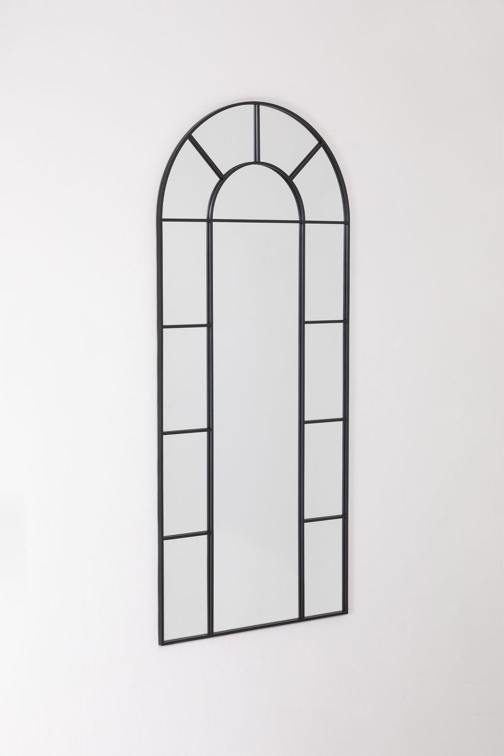 Sklum Espejo De Pared En Metal Efecto Ventana (80x180 Cm) Diana