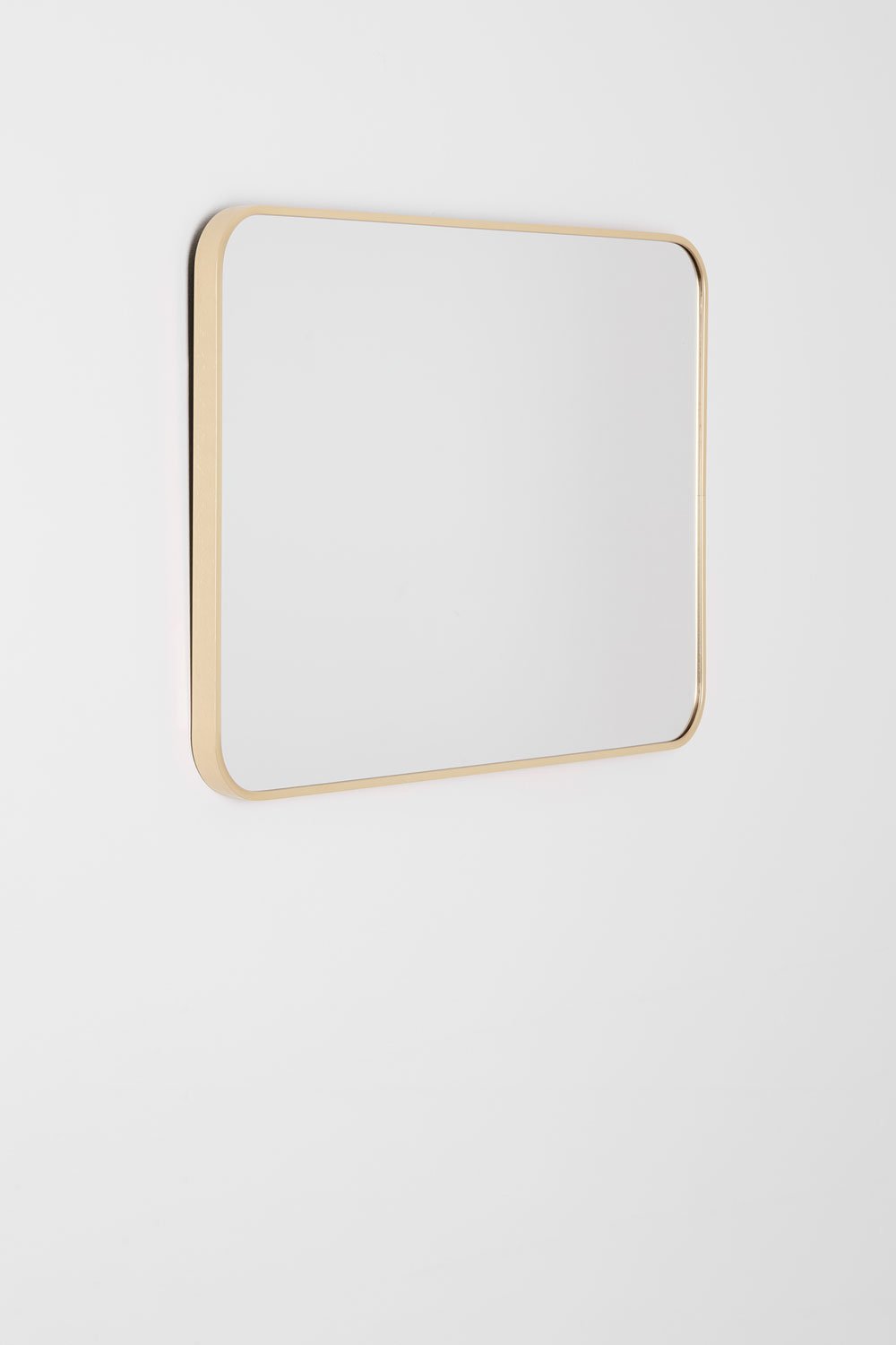 Sklum Espejo De Pared Rectangular En Aluminio (50x70 Cm) Tuluise