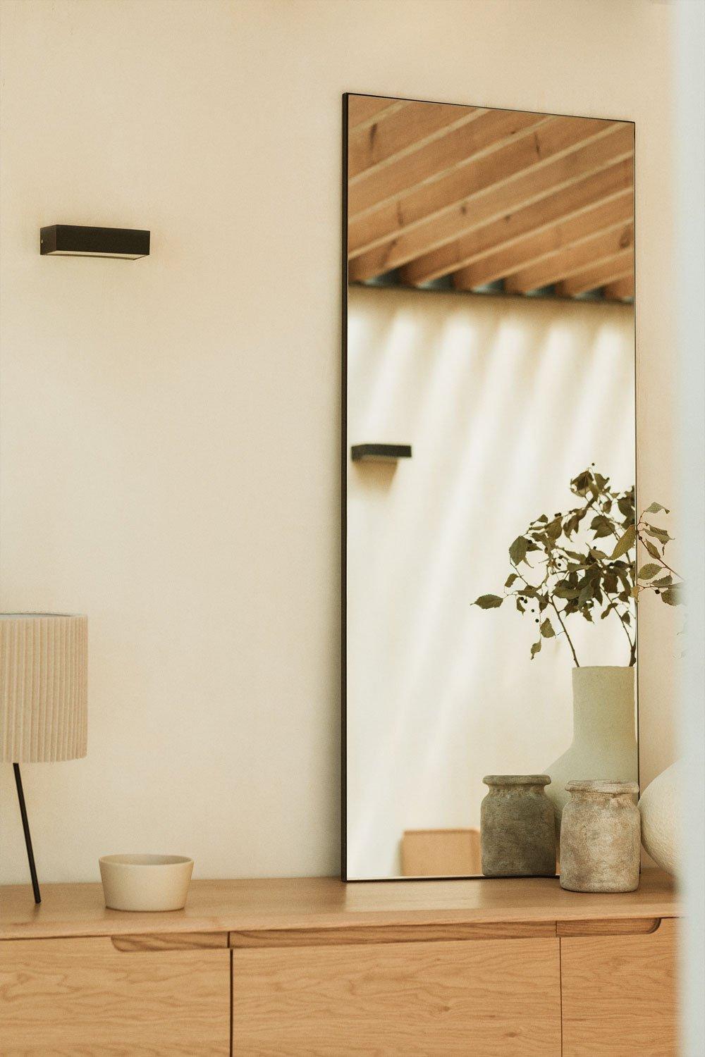 sklum Espejo de pared rectangular en MDF (60x140 cm) Vuaret