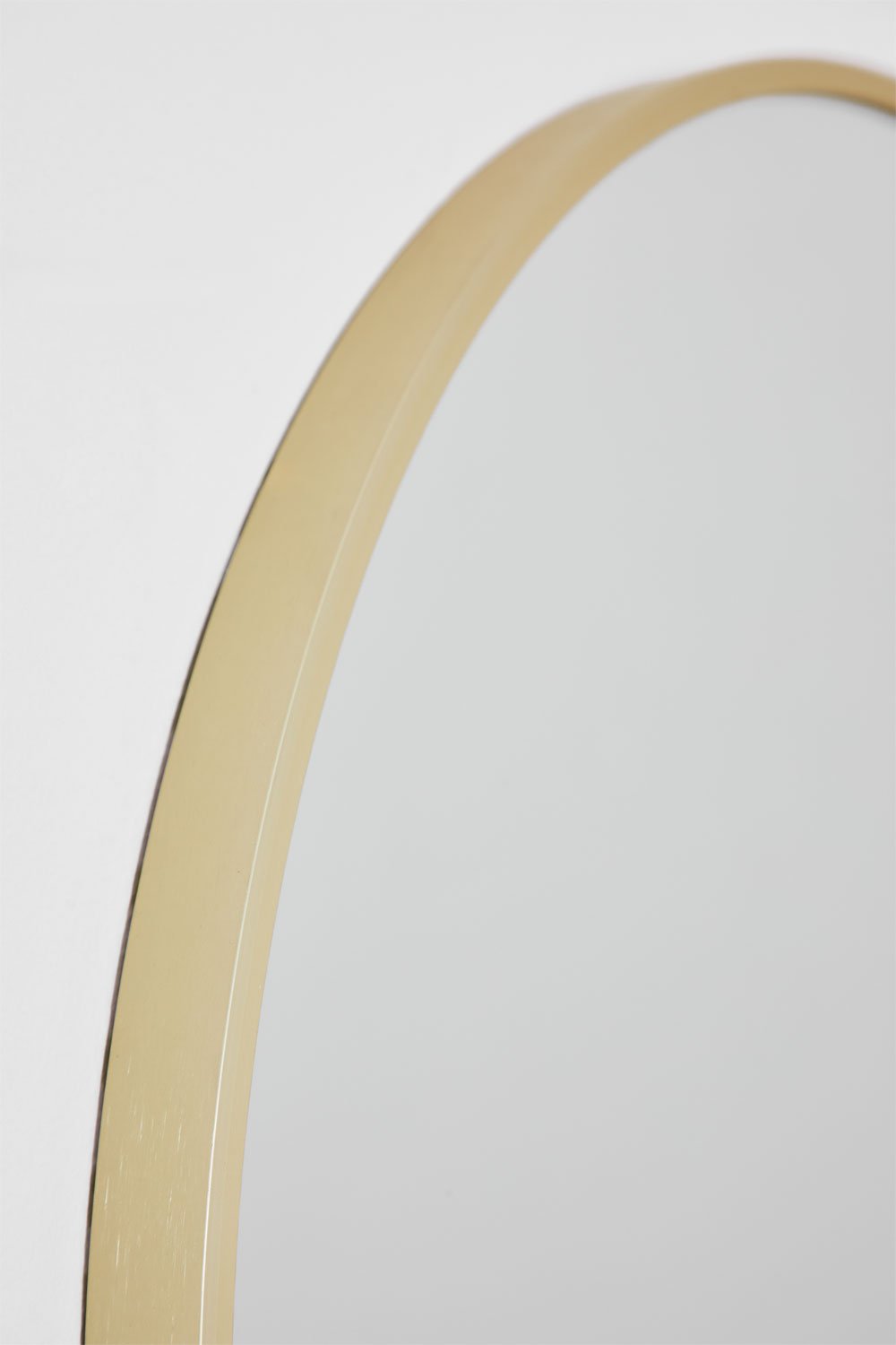 Sklum Espejo De Pared Redondo Ø60 Cm En Aluminio Oreste