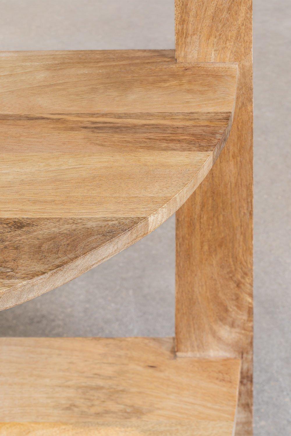 Sklum Estantería De Esquina En Madera De Mango Pattell