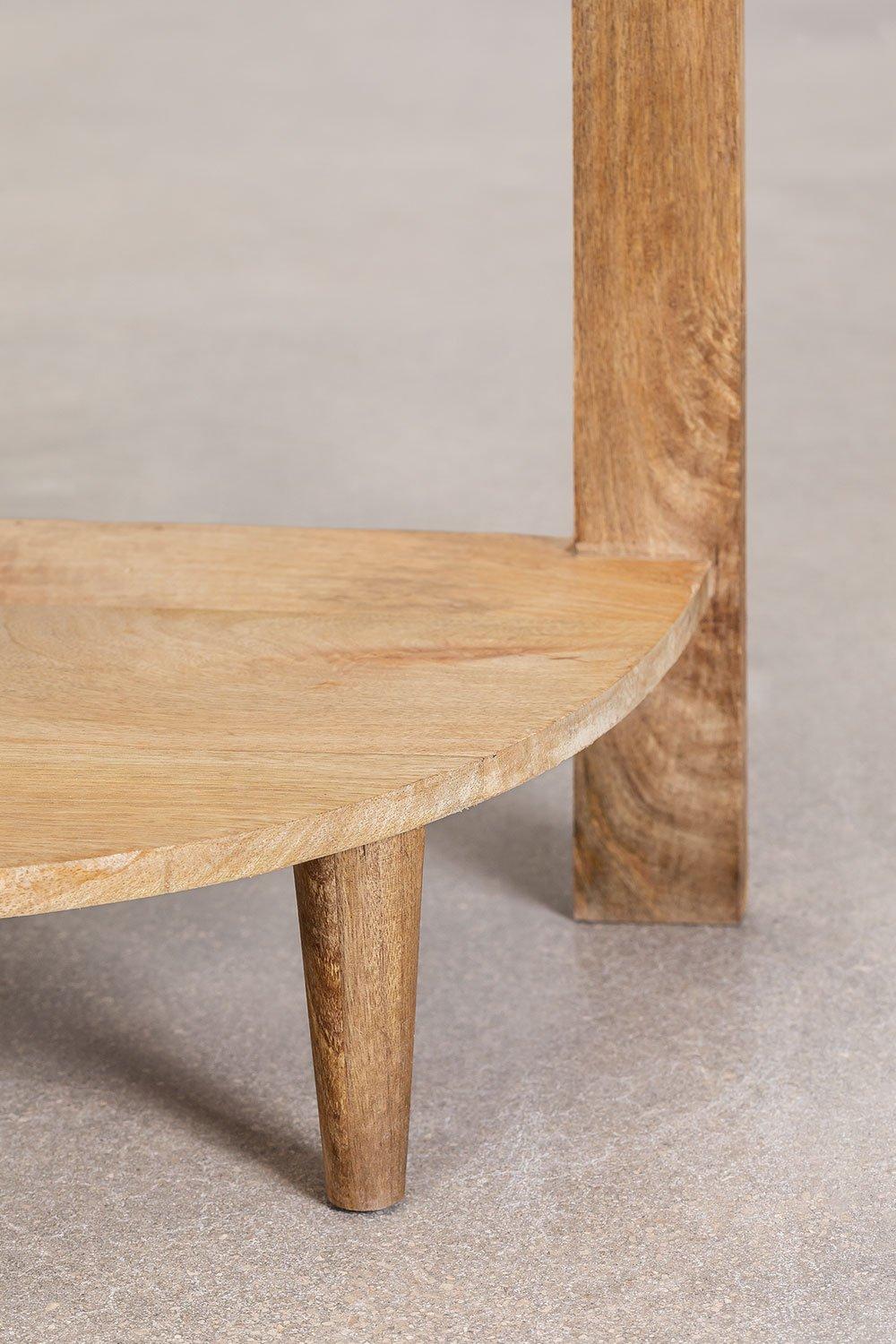 Sklum Estantería De Esquina En Madera De Mango Pattell